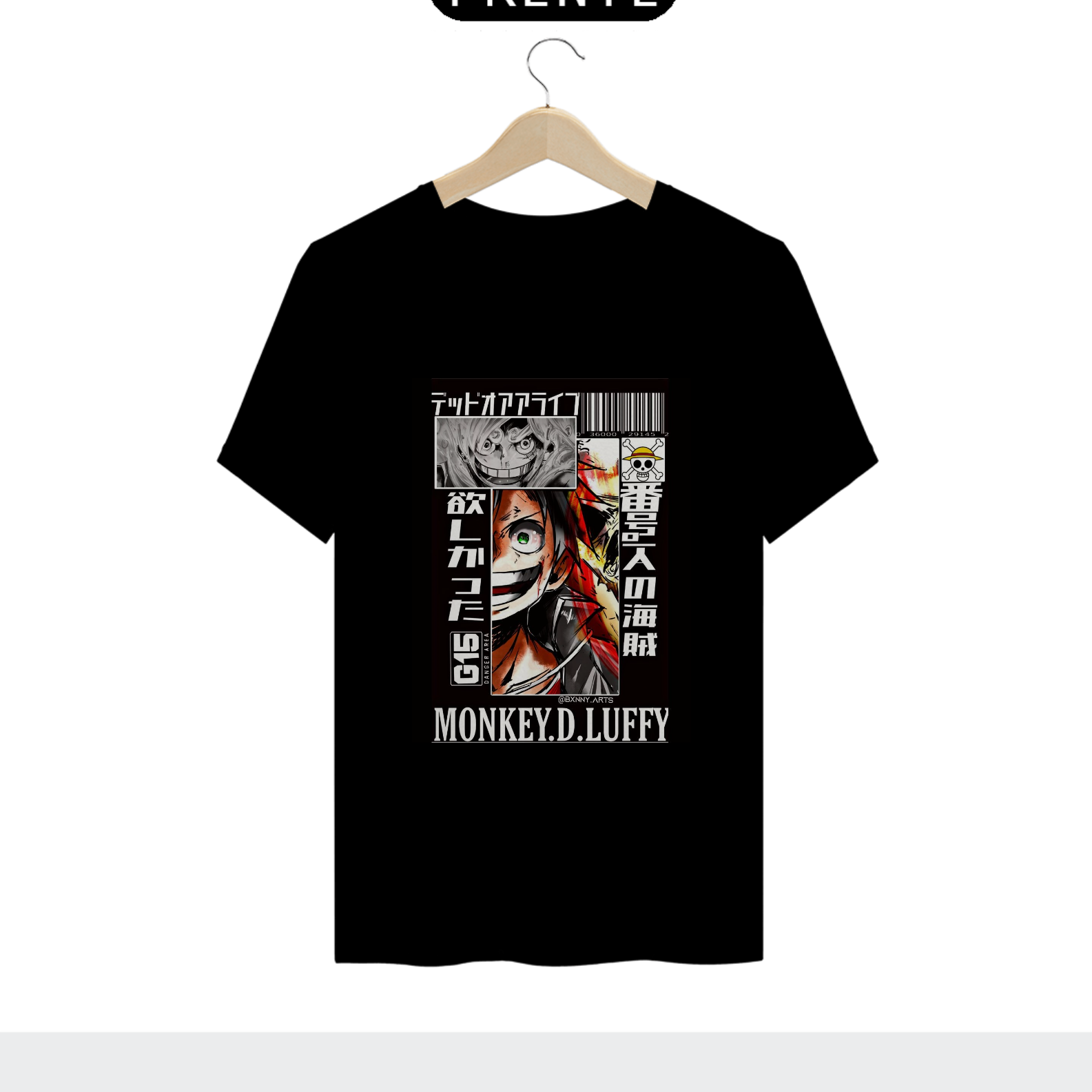 camiseta luffy - one piece