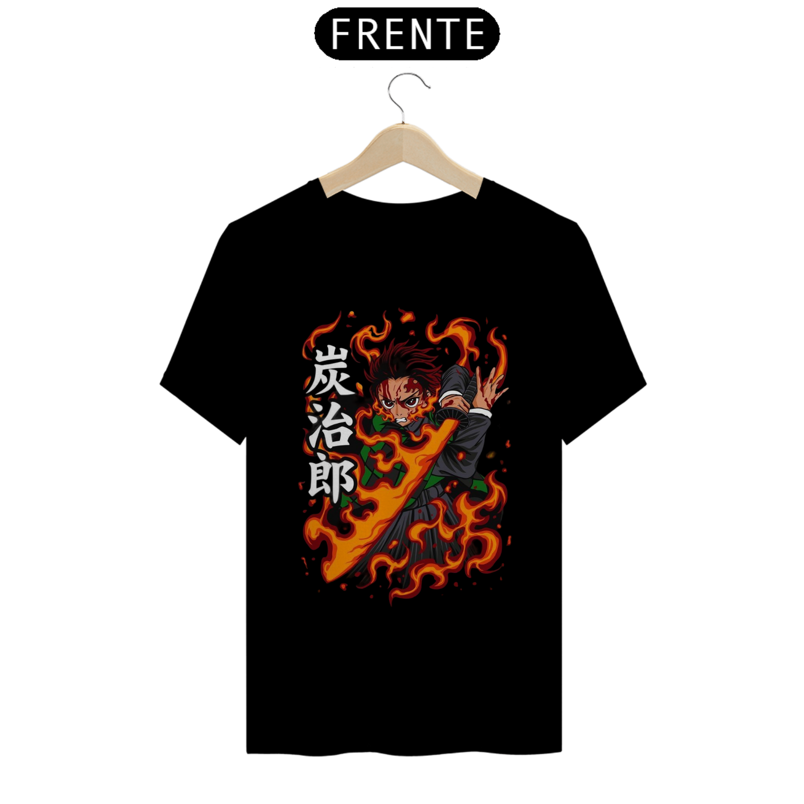 camiseta tanjio - demon slayer