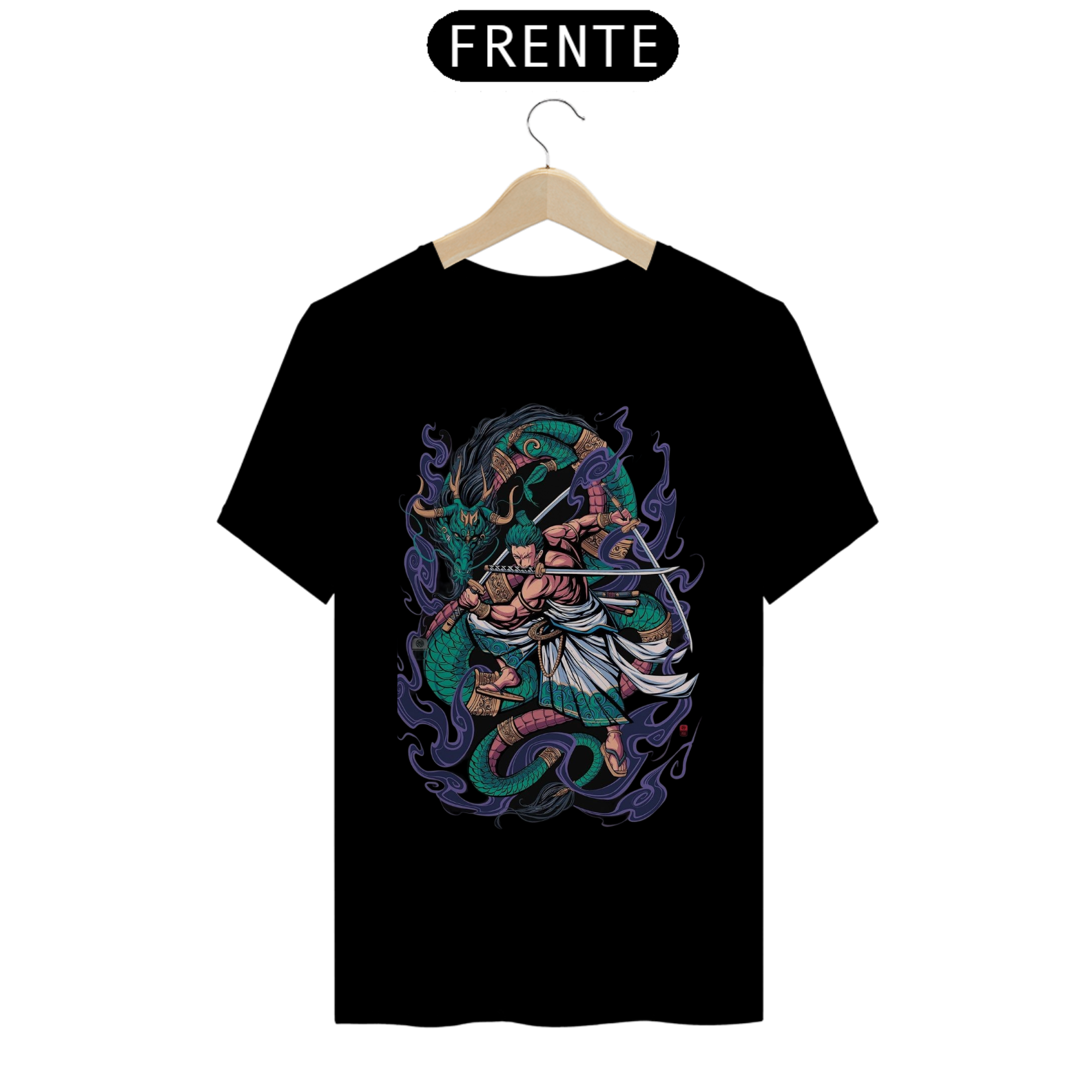 camiseta zoro - one piece