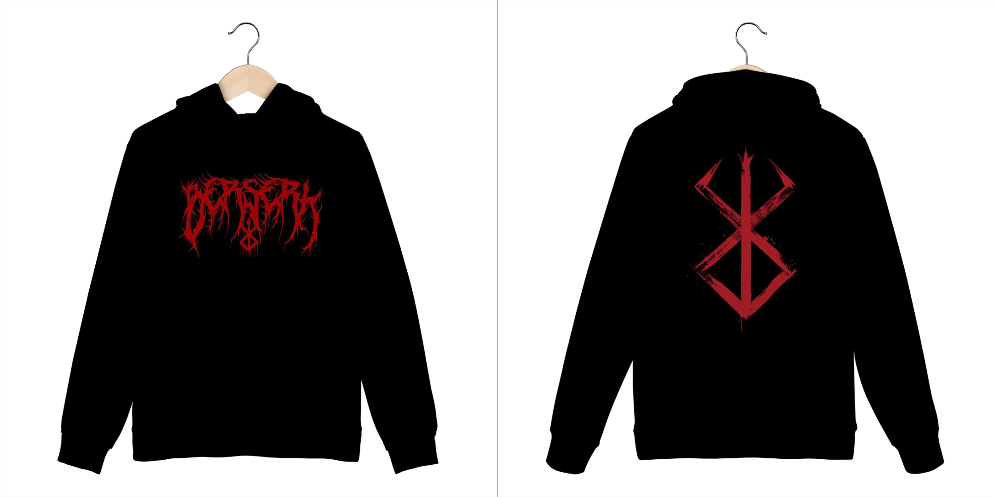 Moletom canguru berserk - berserk