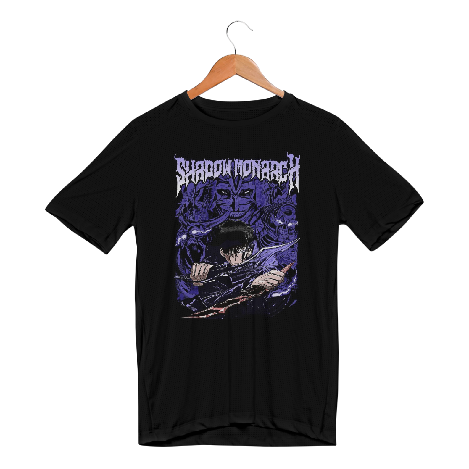 camiseta sung jin-woo - solo levelig