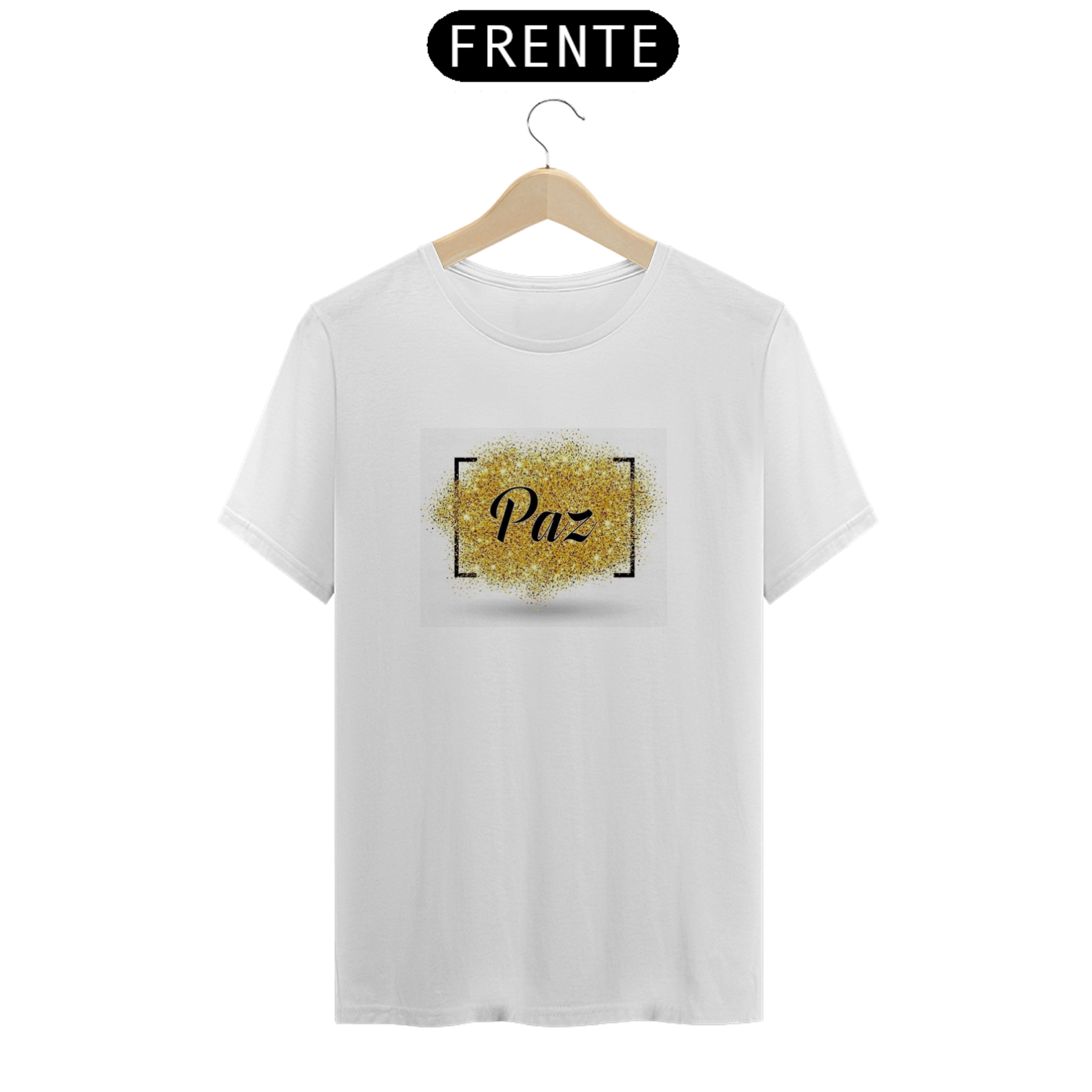 Camiseta Branca T-shirt - Paz