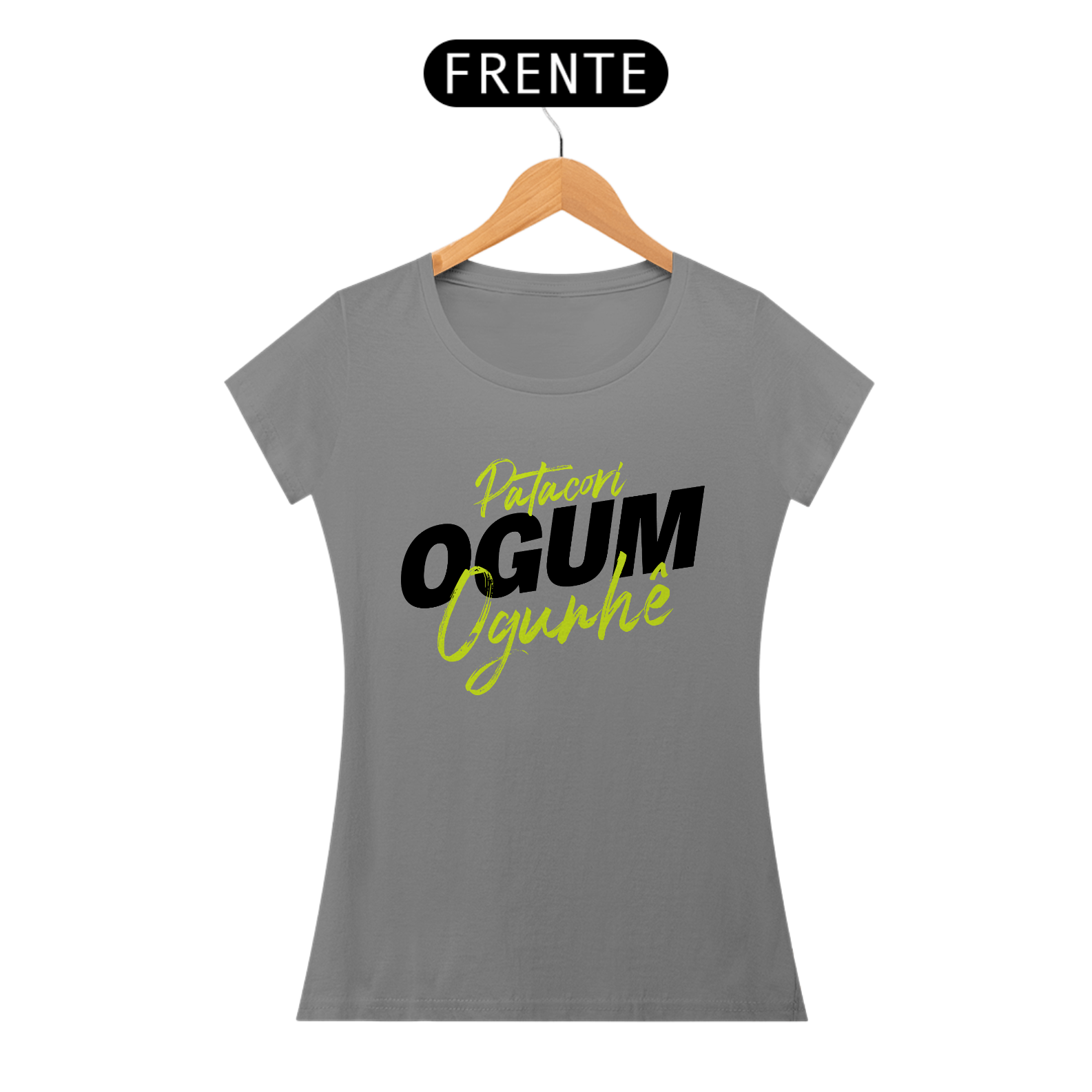 Camiseta Modelo Ogunhê 001 BL
