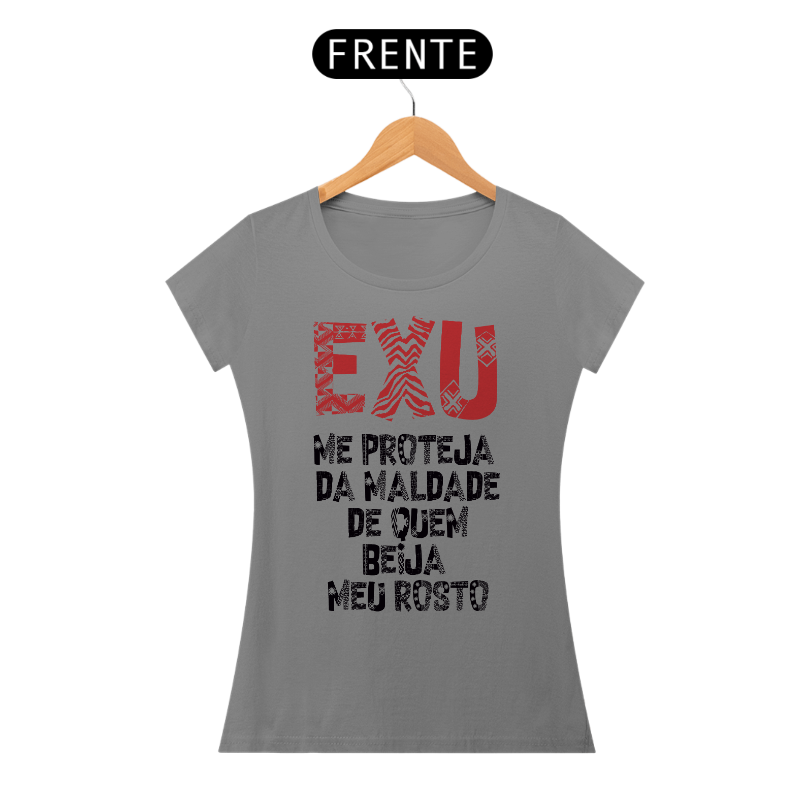 Camiseta Modelo Ogunhê 003 BL