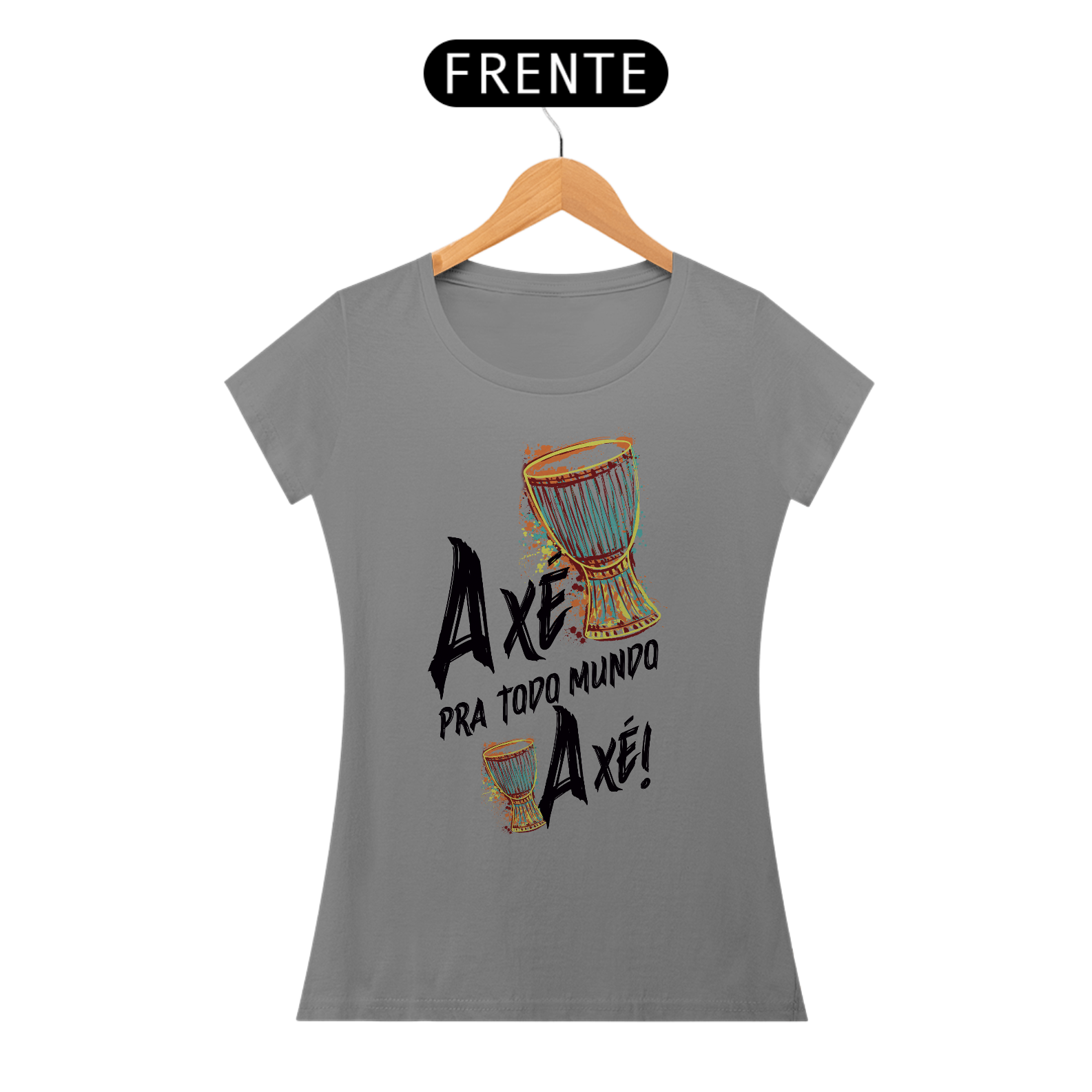 Camiseta Modelo Ogunhê 006 BL