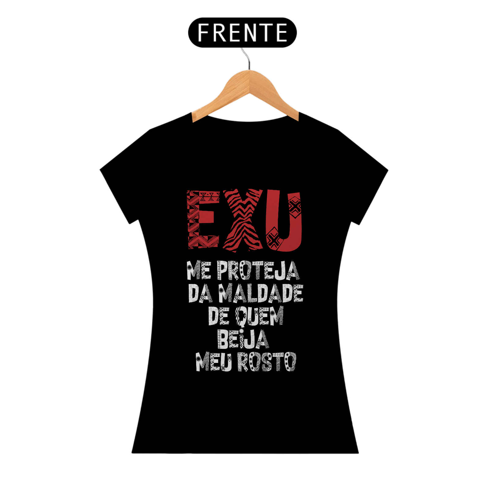 Camiseta Modelo Ogunhê 03 BL