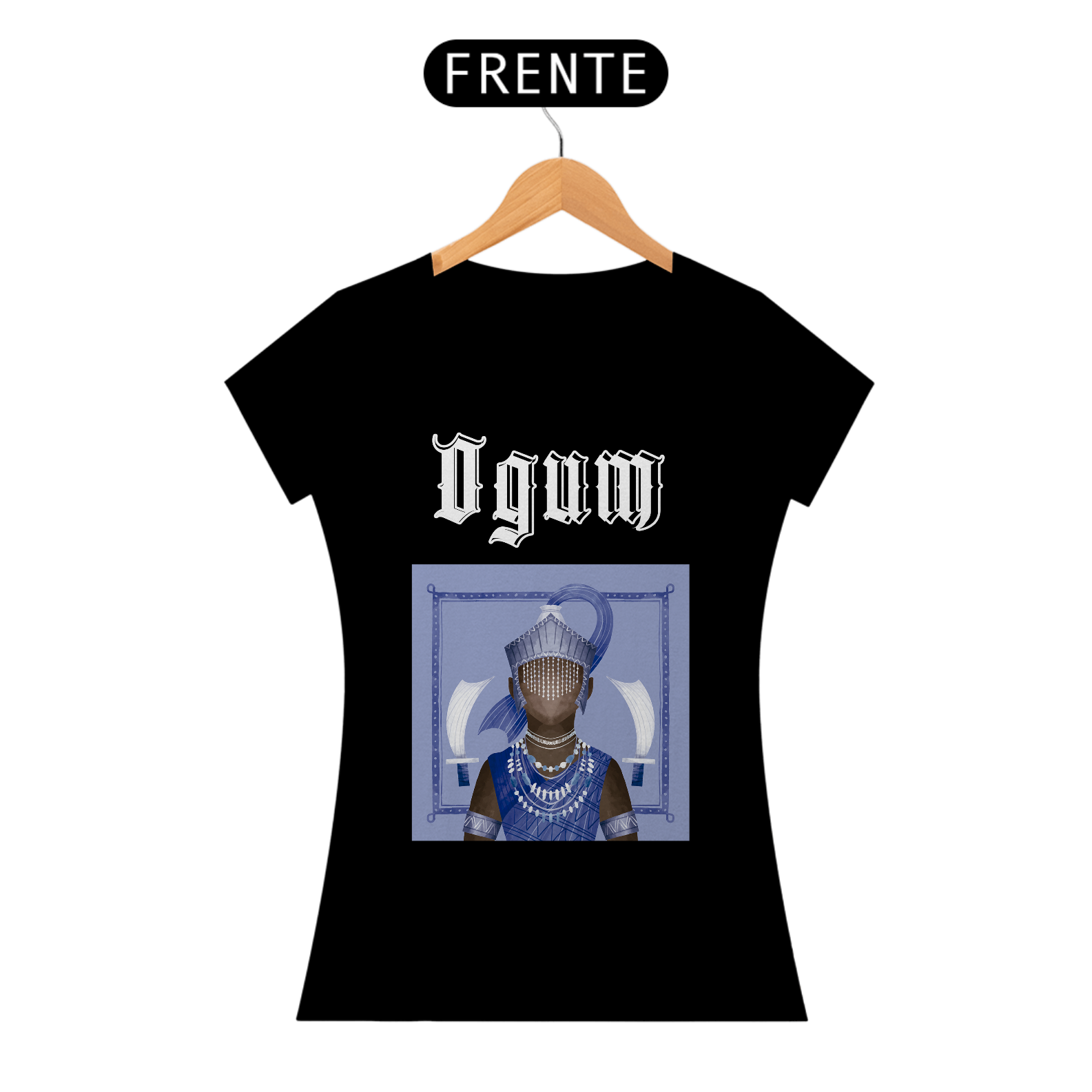 Camiseta Modelo Ogunhê 11 BL