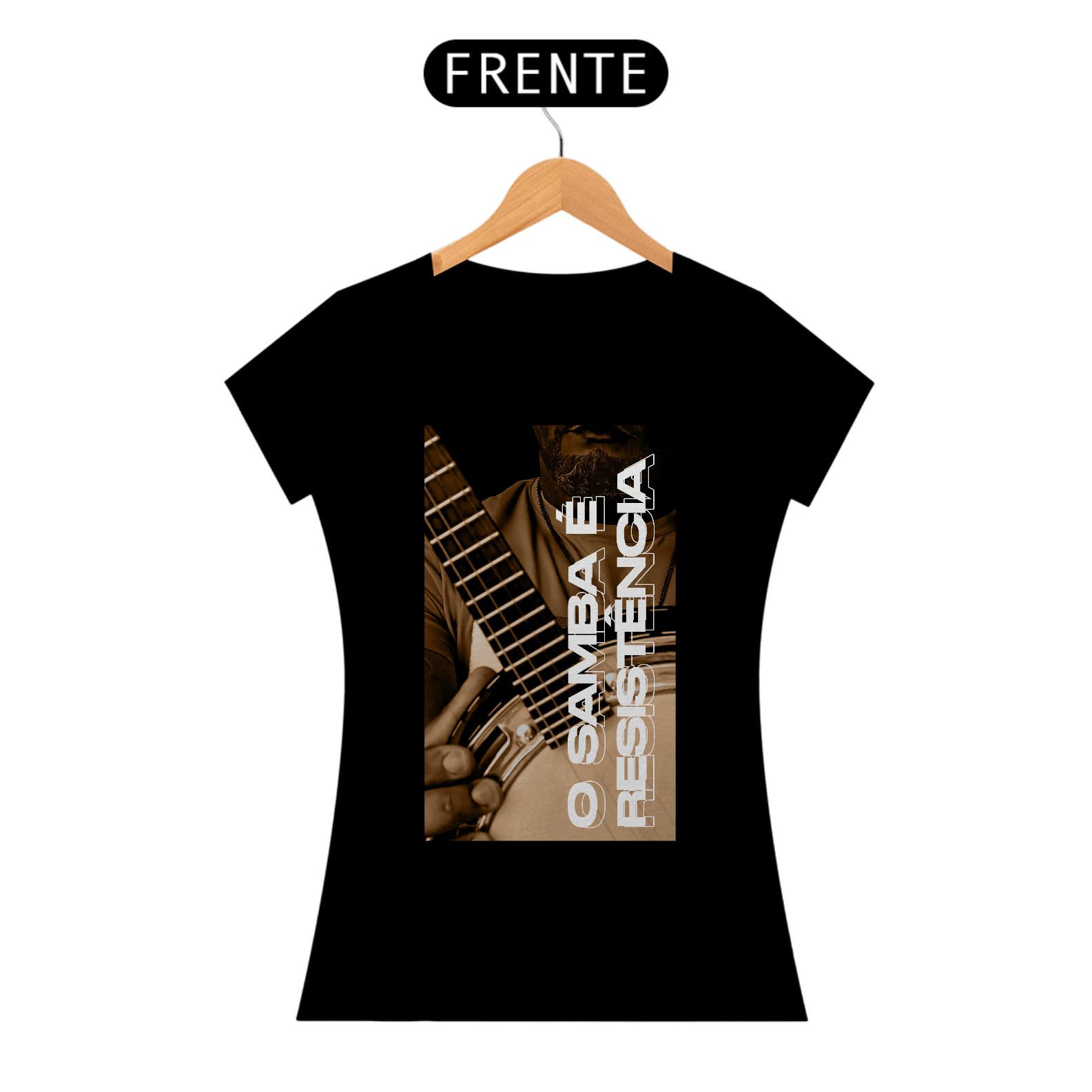 Camiseta Modelo Ogunhê 12 BL