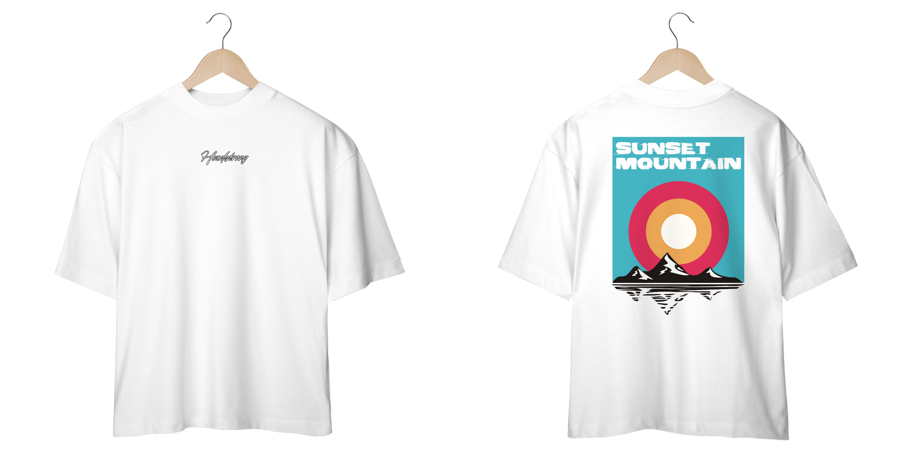 OVERSIZED SUNSET MOUNTAIN