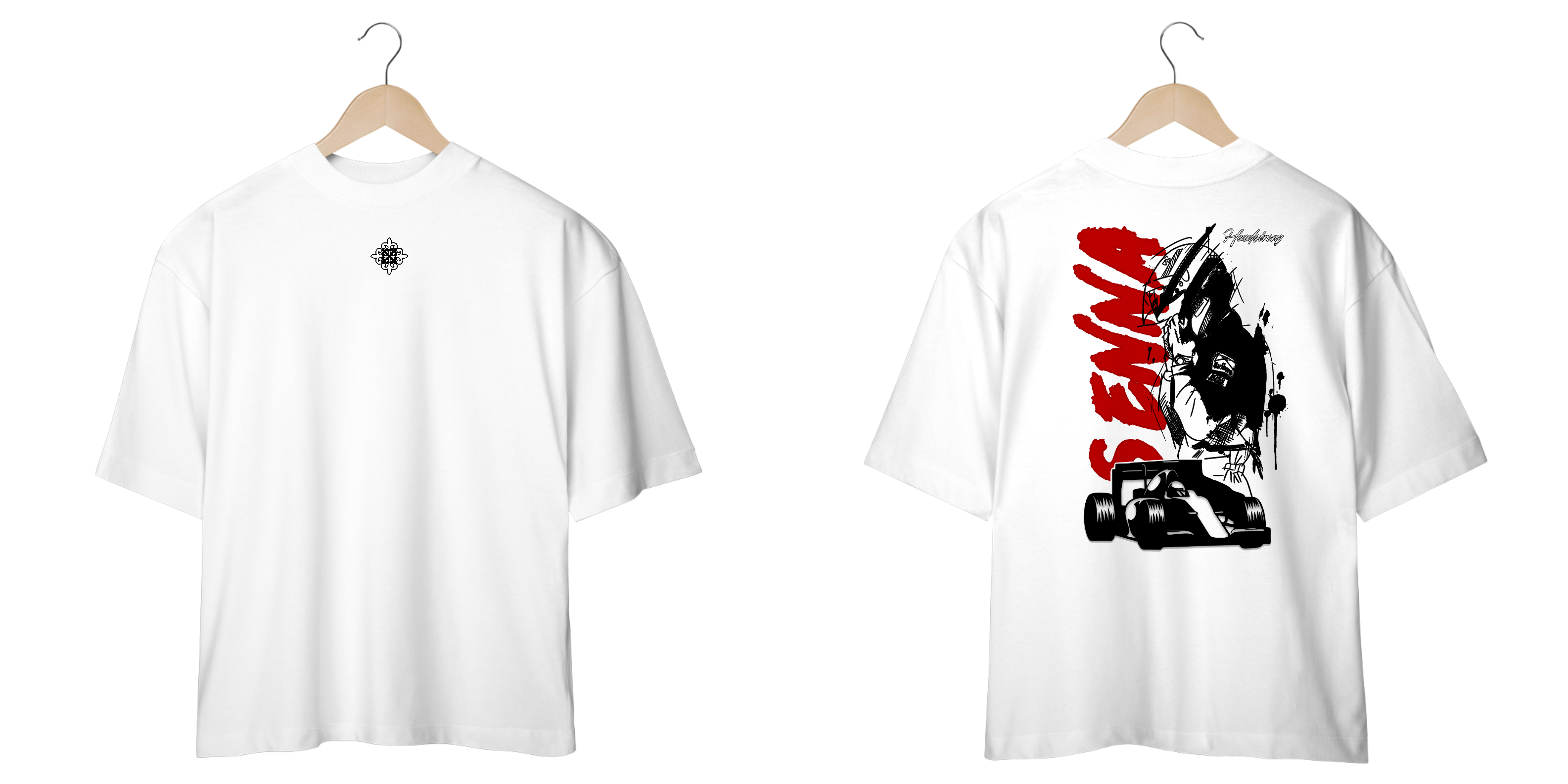 OVERSIZED SENNA F1 OFF-WHITE