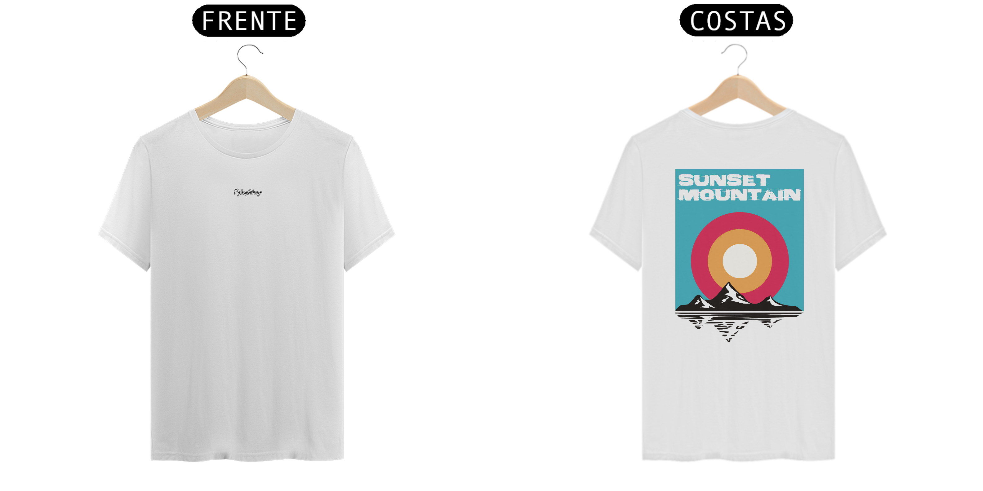 TSHIRT SUNSET MOUNTAIN 