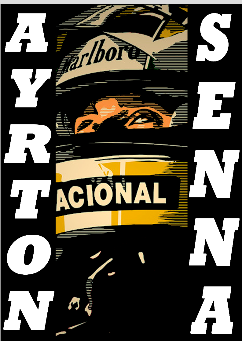POSTER AYRTON SENNA