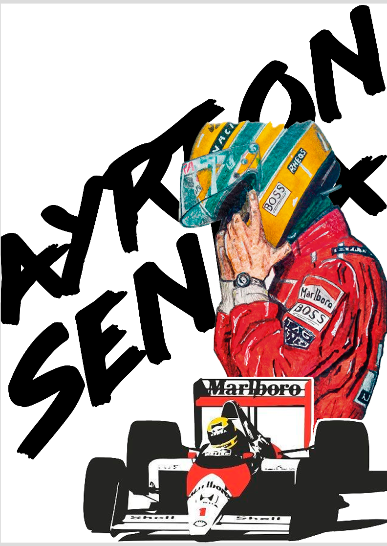 POSTER SENNA F1