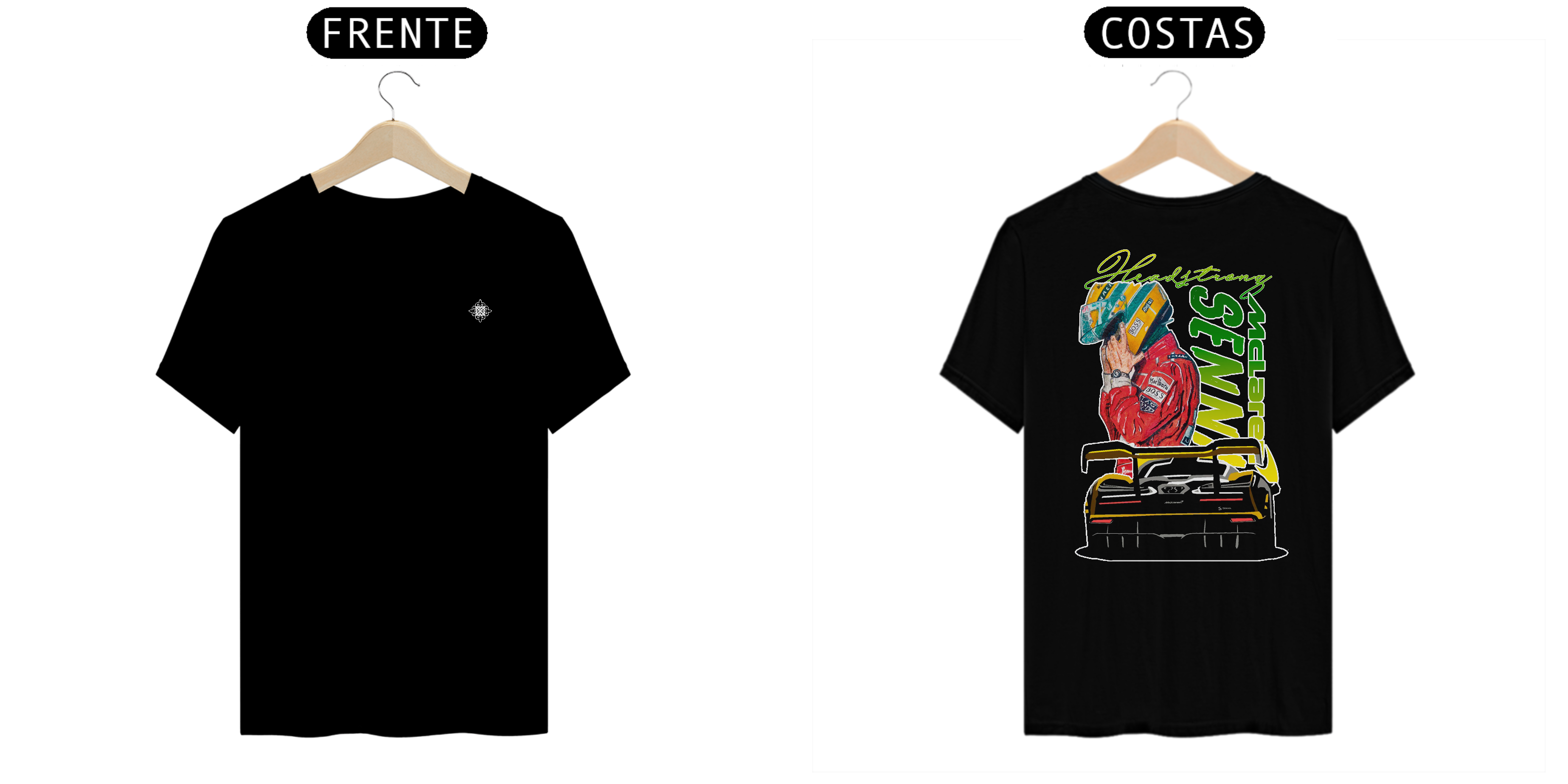 TSHIRT COLORS MC LAREN SENNA CTN