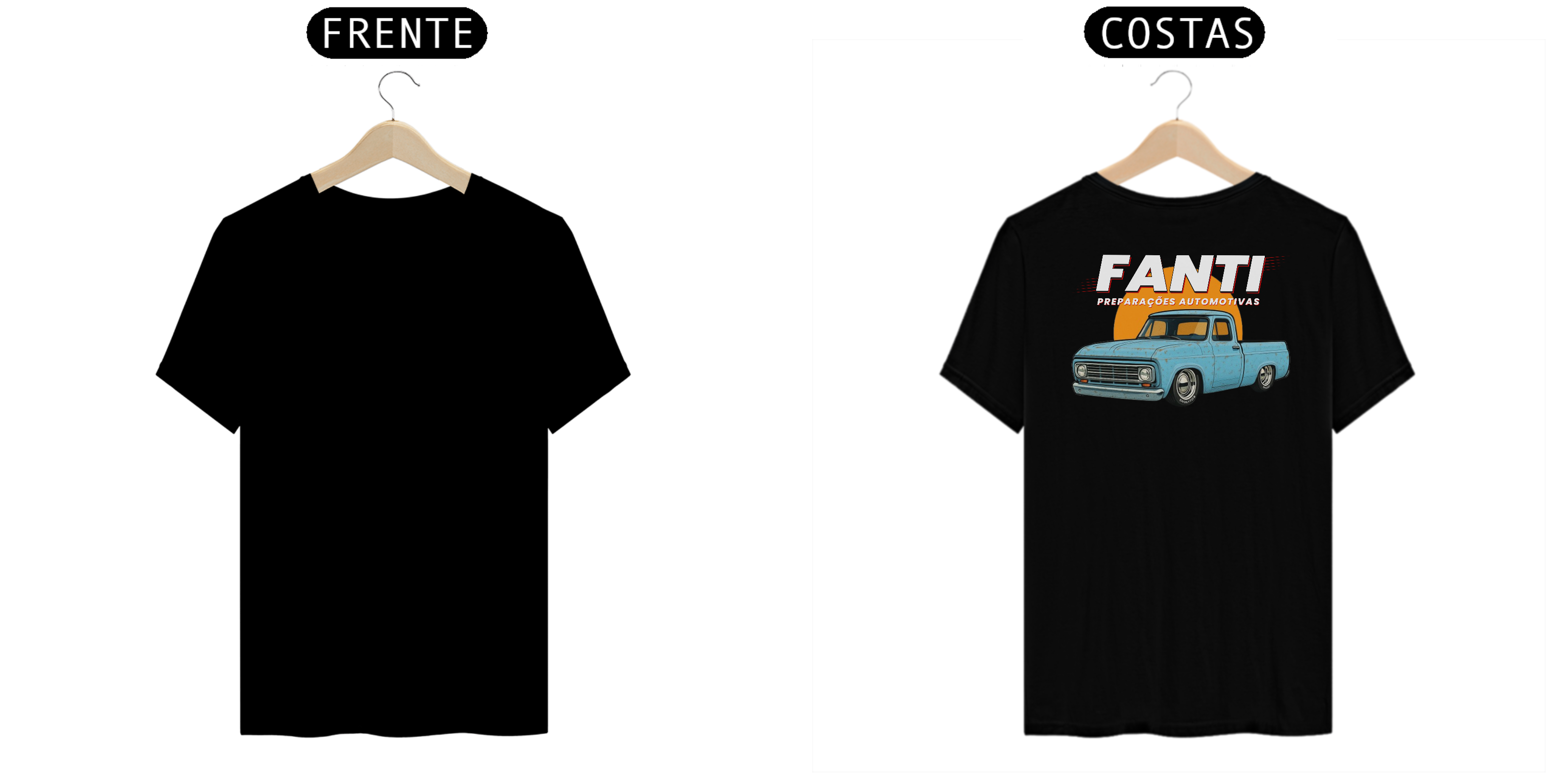 TSHIRT COLAB FANTI PREPARAÇÕES