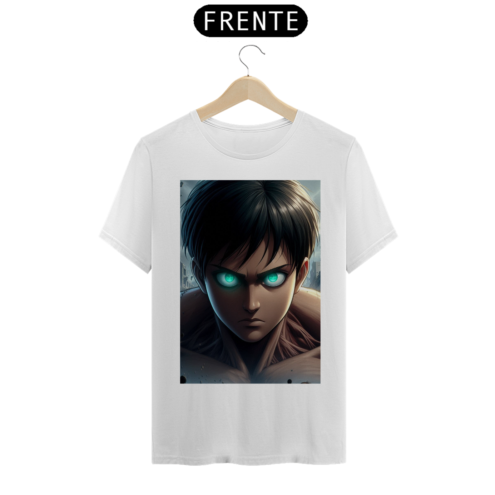 Camisa T-Shirt Clássica - Attack on Titan