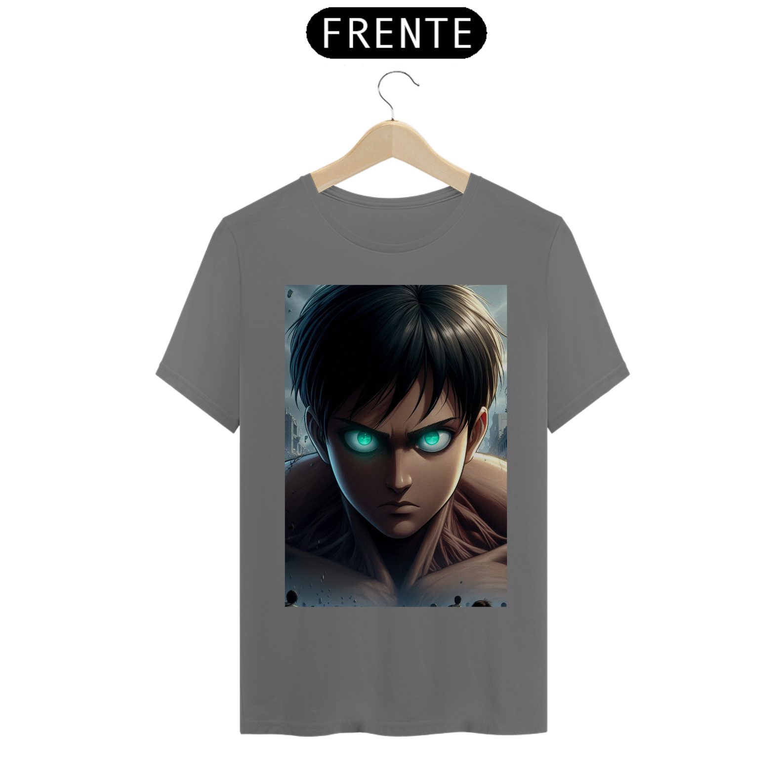 Camisa T-Shirt Estonada - Attack on Titan
