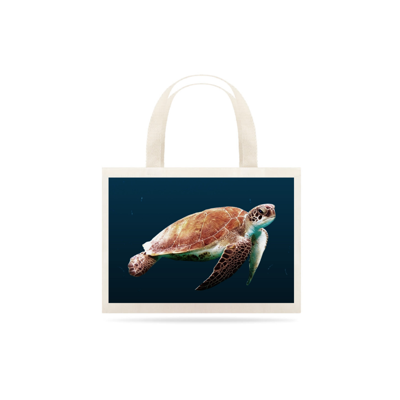 Eco Bag Grande - Tartaruga Marinha