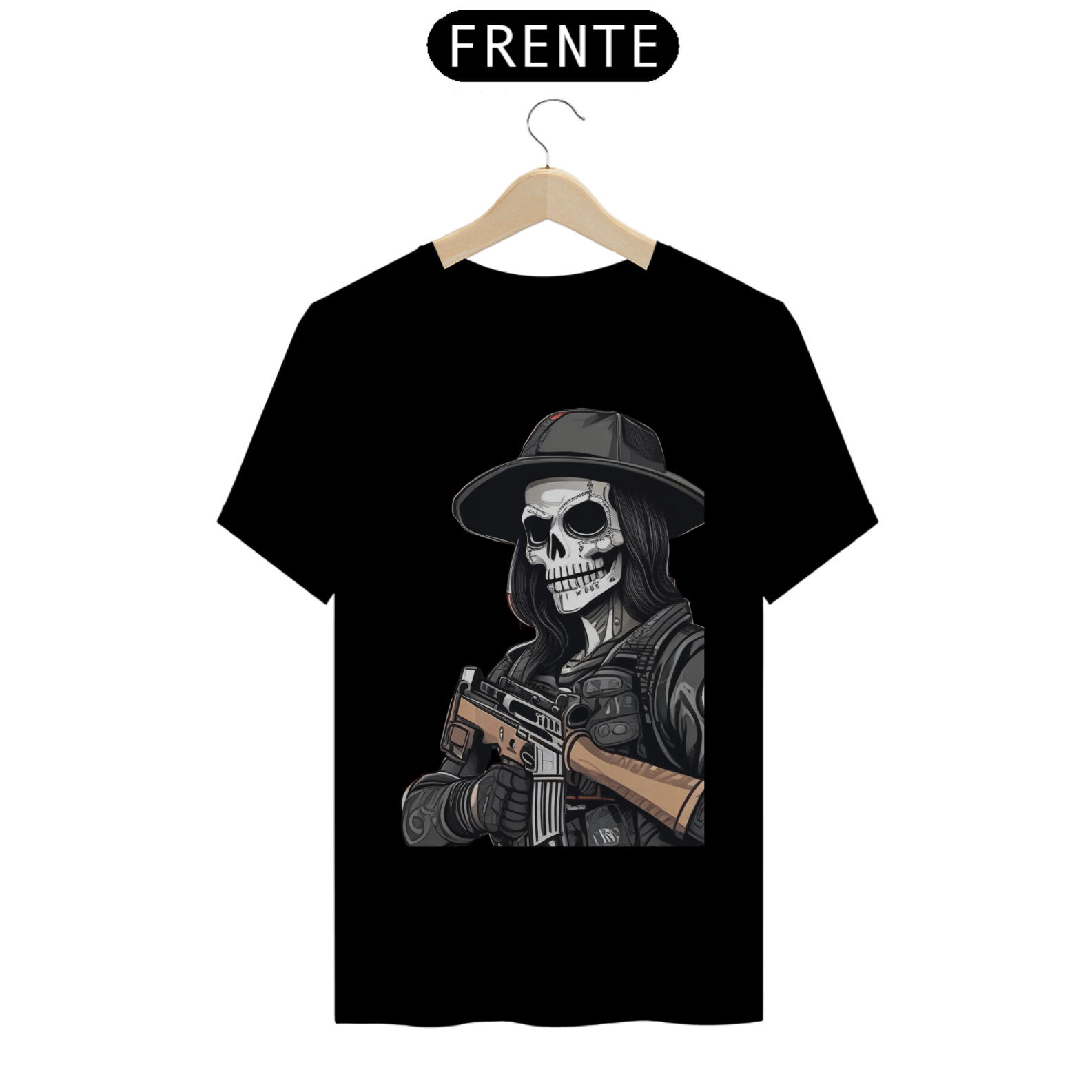 Camisa T-Shirt Prime - Caveira Exército