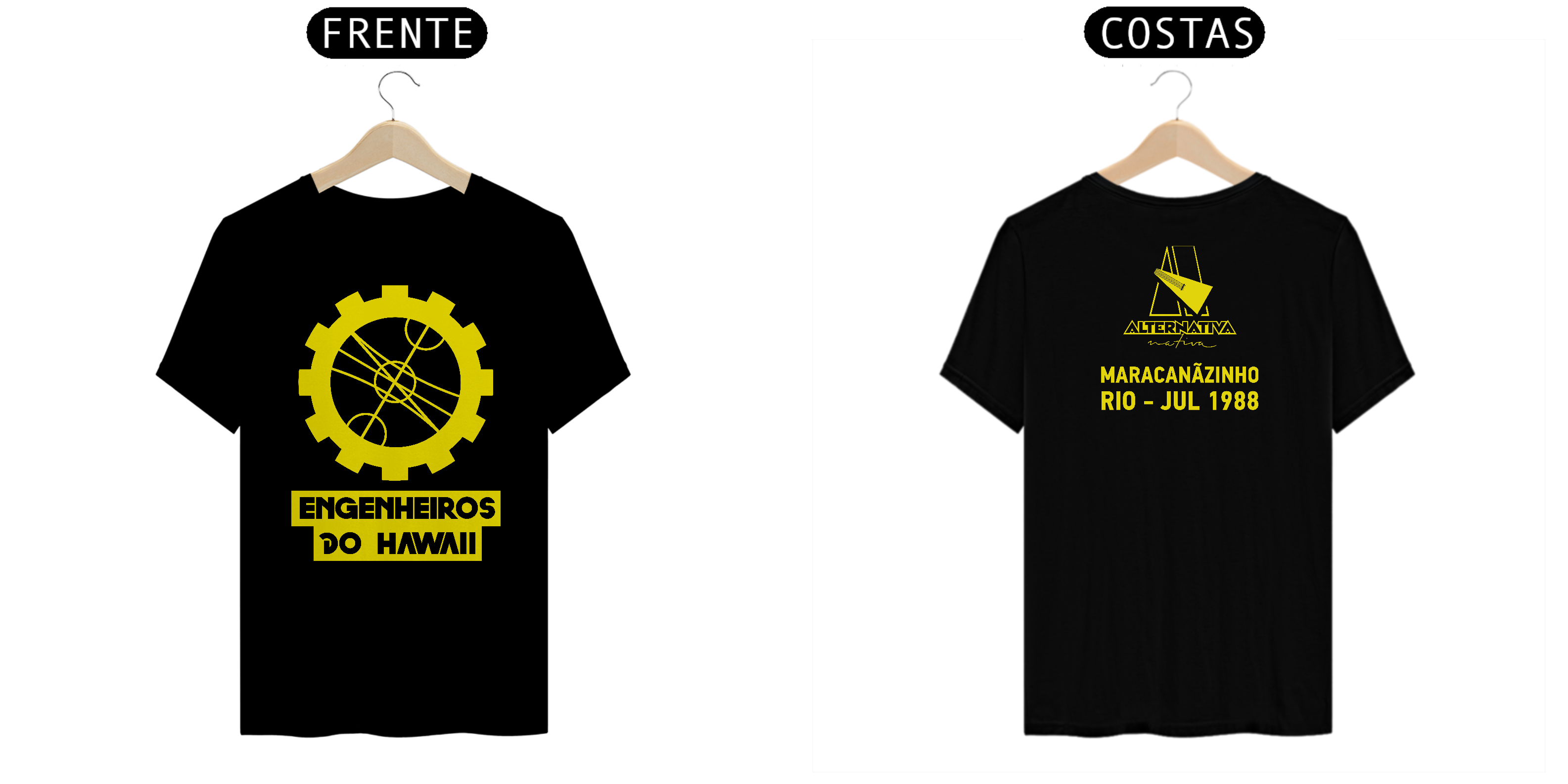 T-Shirt Engenheiros do Hawaii, A Revolta dos Dandis, Alternativa Nativa 