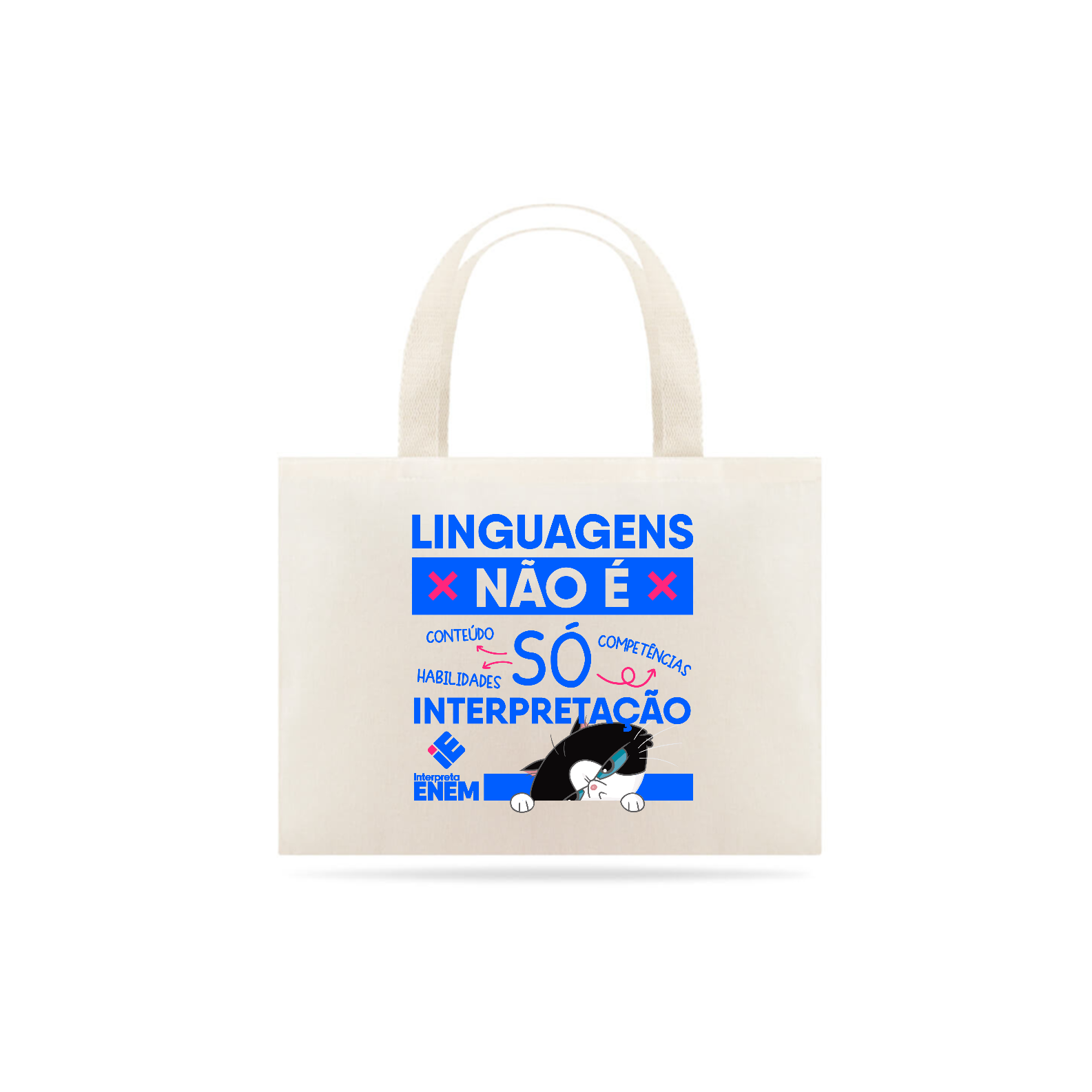 Nome do produto: Ecobag Linguagens