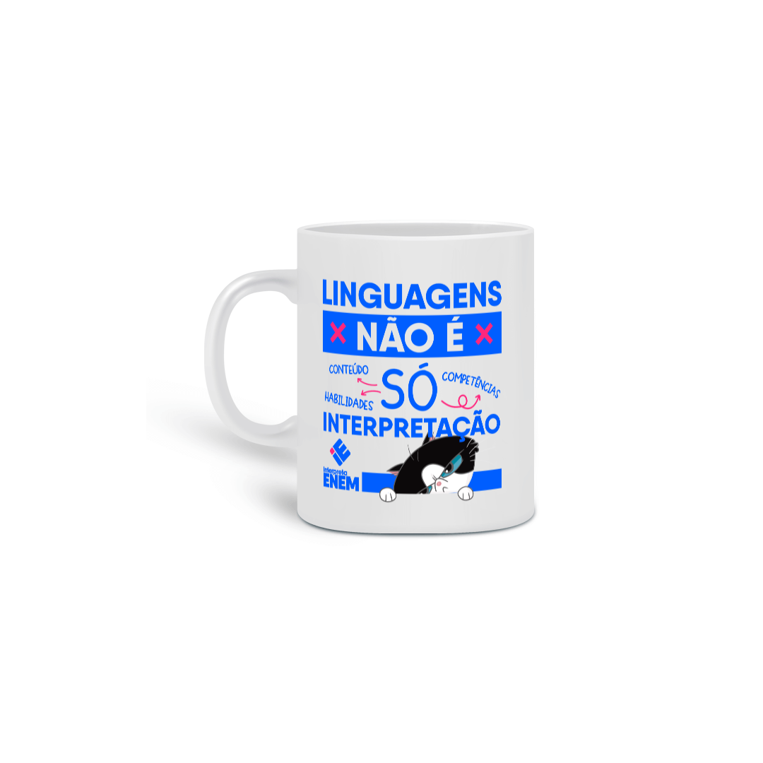 Nome do produto: Caneca Linguagens