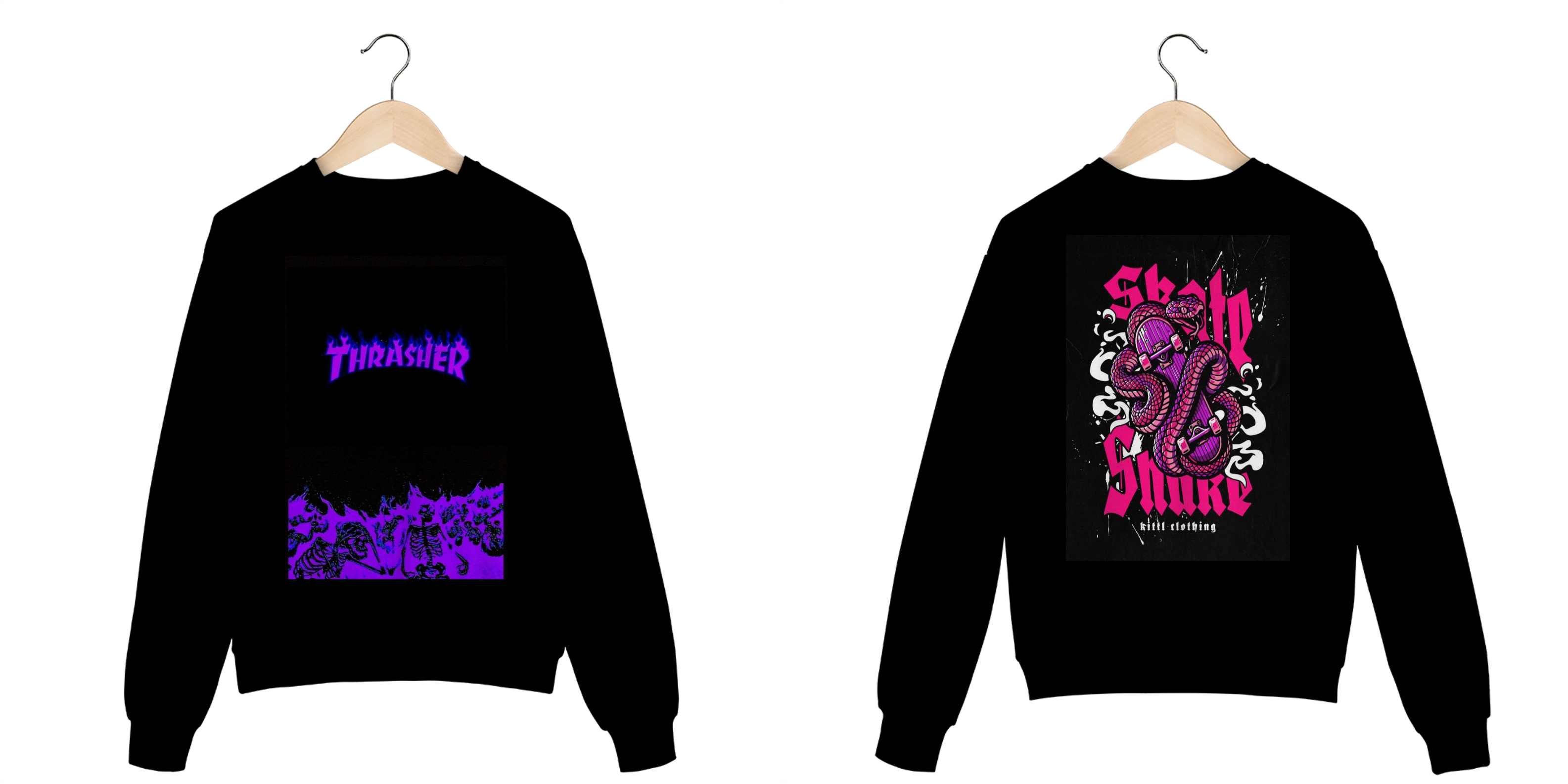 Moleton Elegante De Skatista