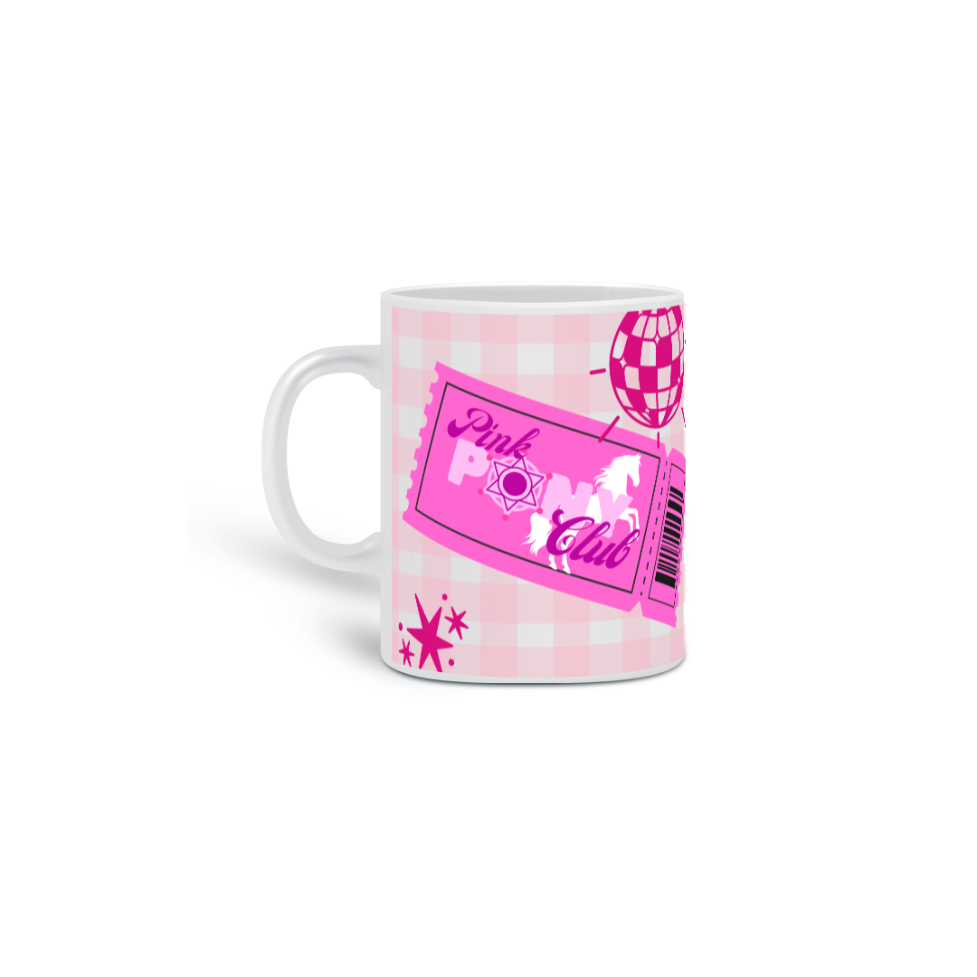 Caneca Pink Pony Club