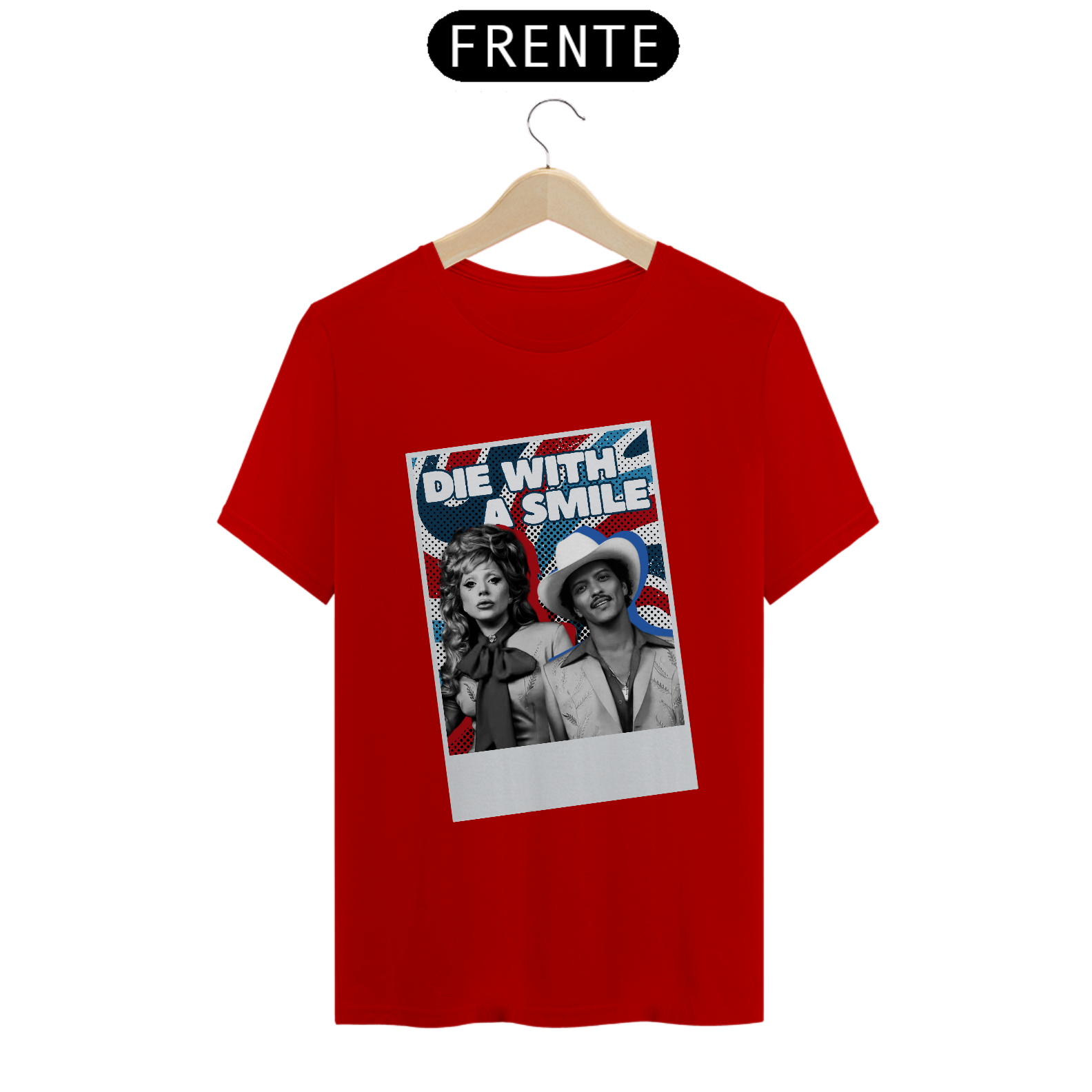 Camisa Die with a smile