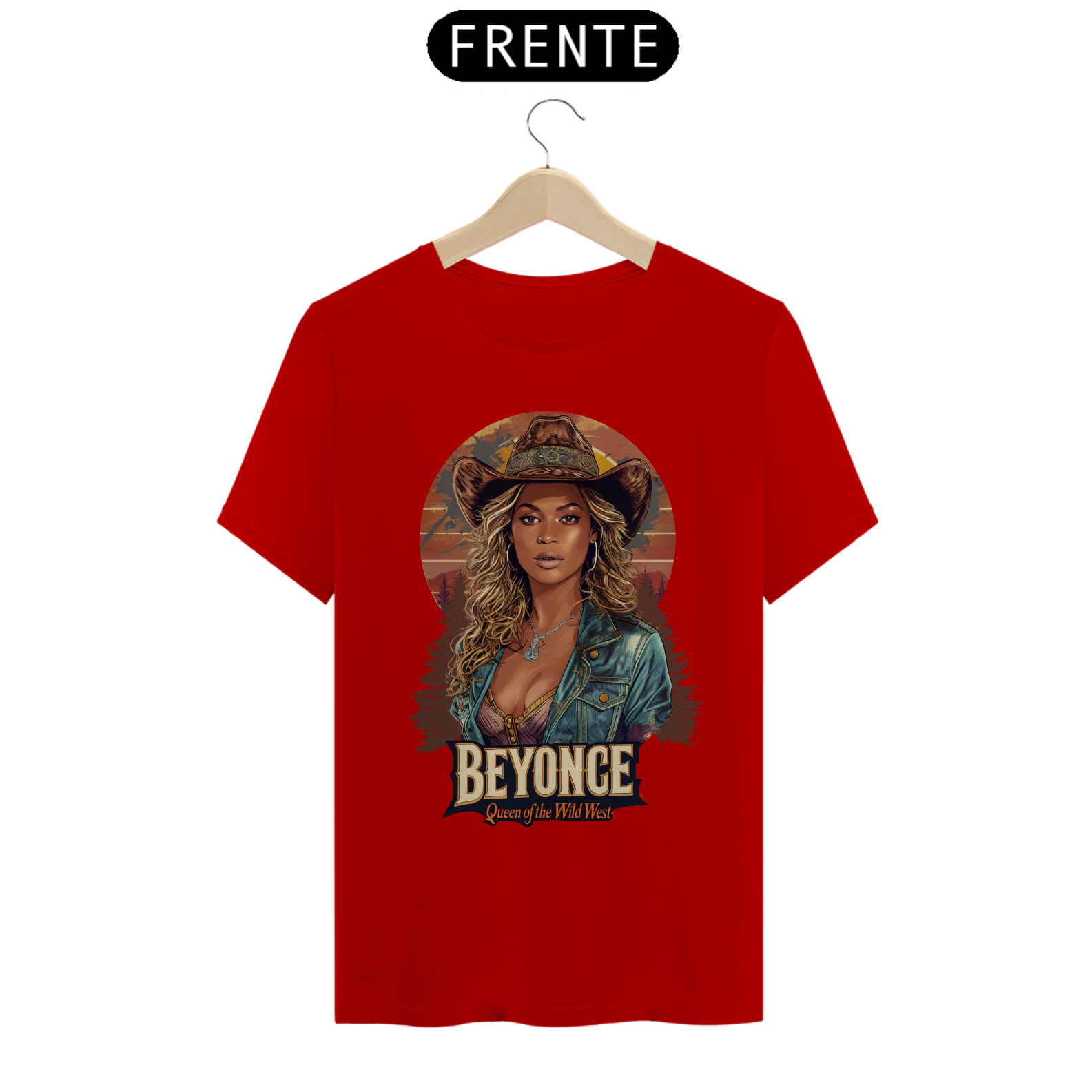 Camisa Beyoncé Queen of Wild West