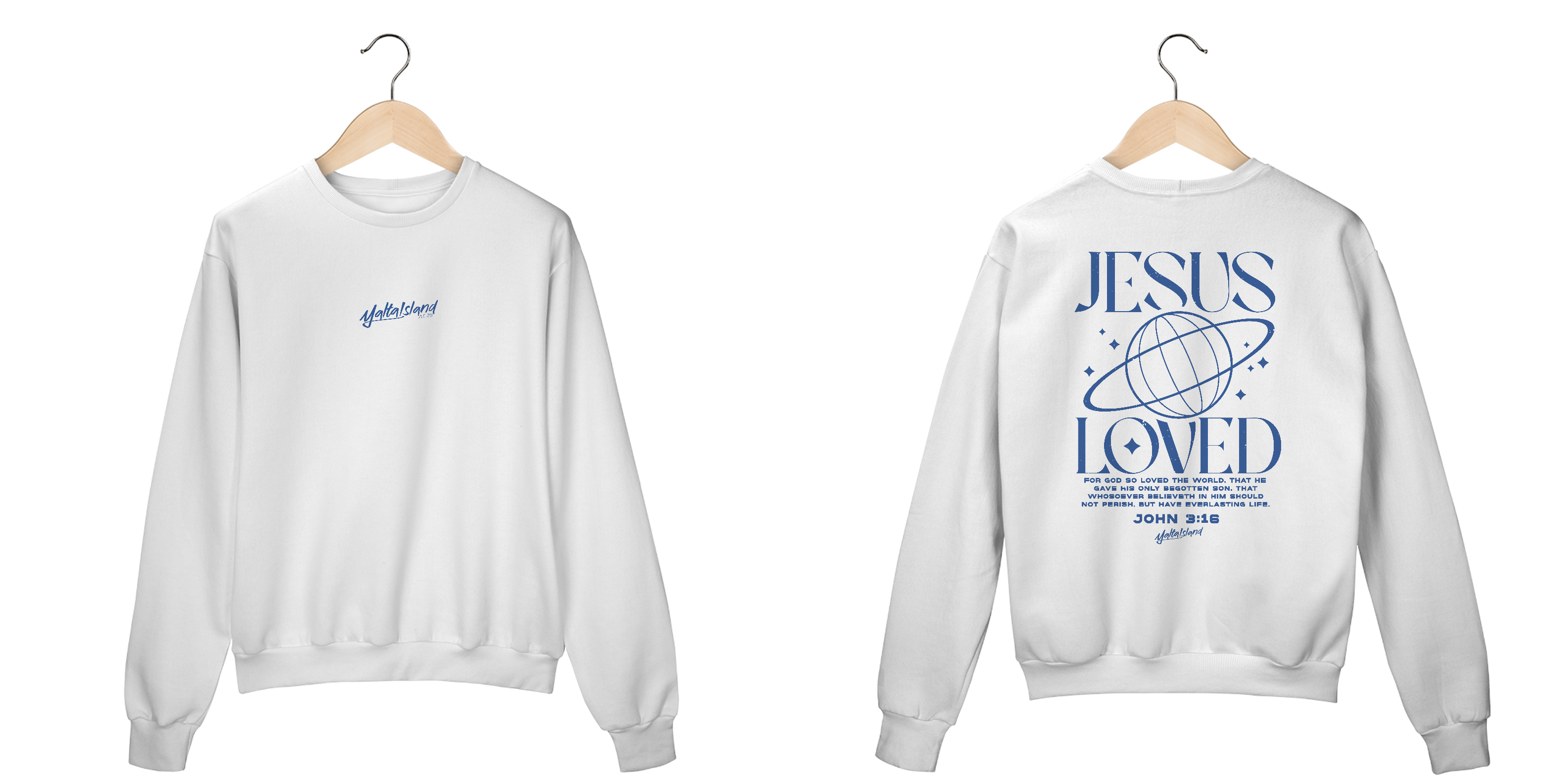 MOLETOM BLUSÃO BACK | JESUS LOVED