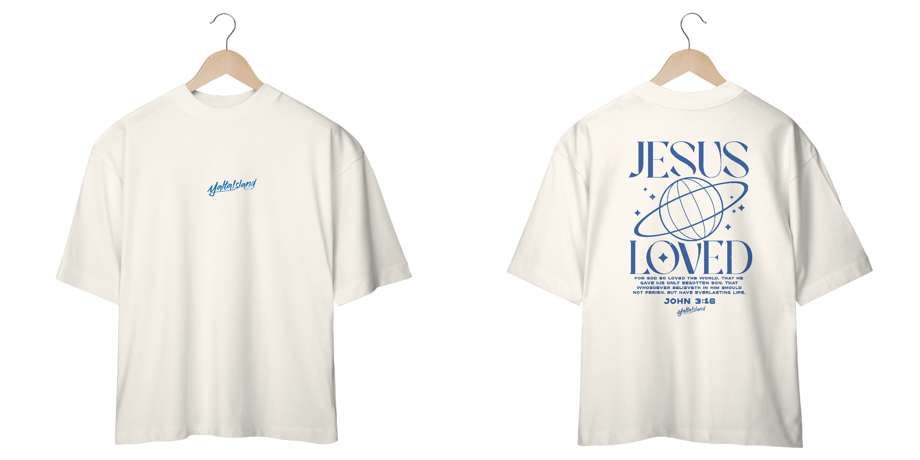 OVERSIZED BACK | JESUS LOVED