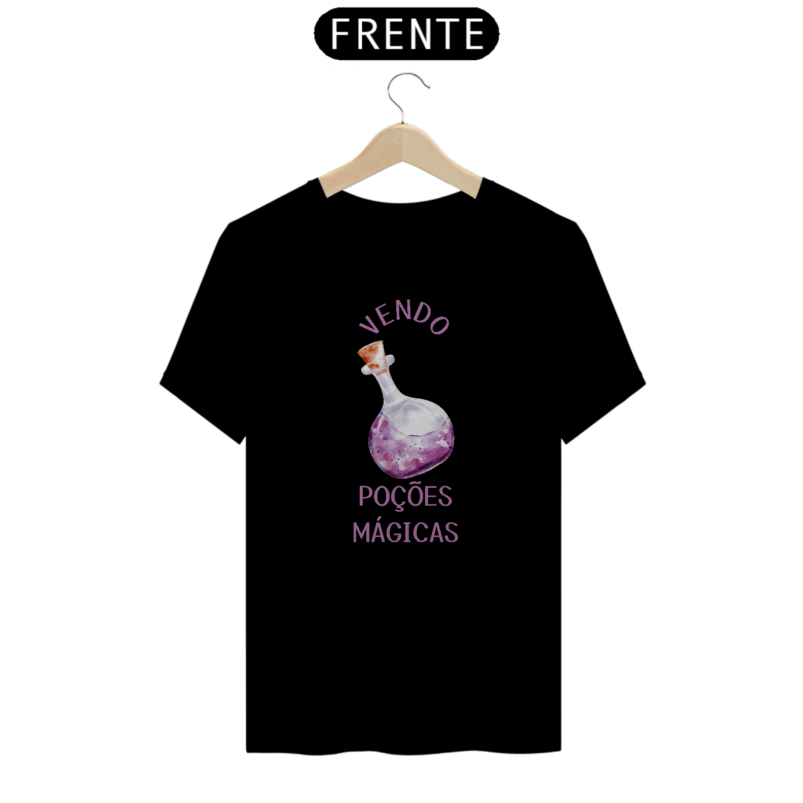 Nome do produto: Camiseta \'Poções Mágicas\'