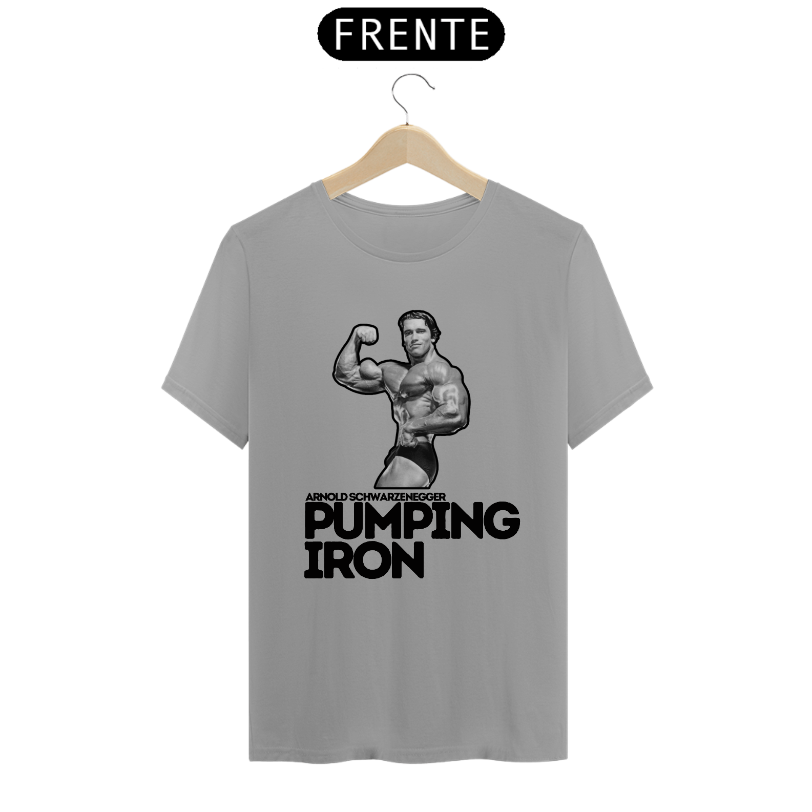 Camiseta Pumping Iron clara