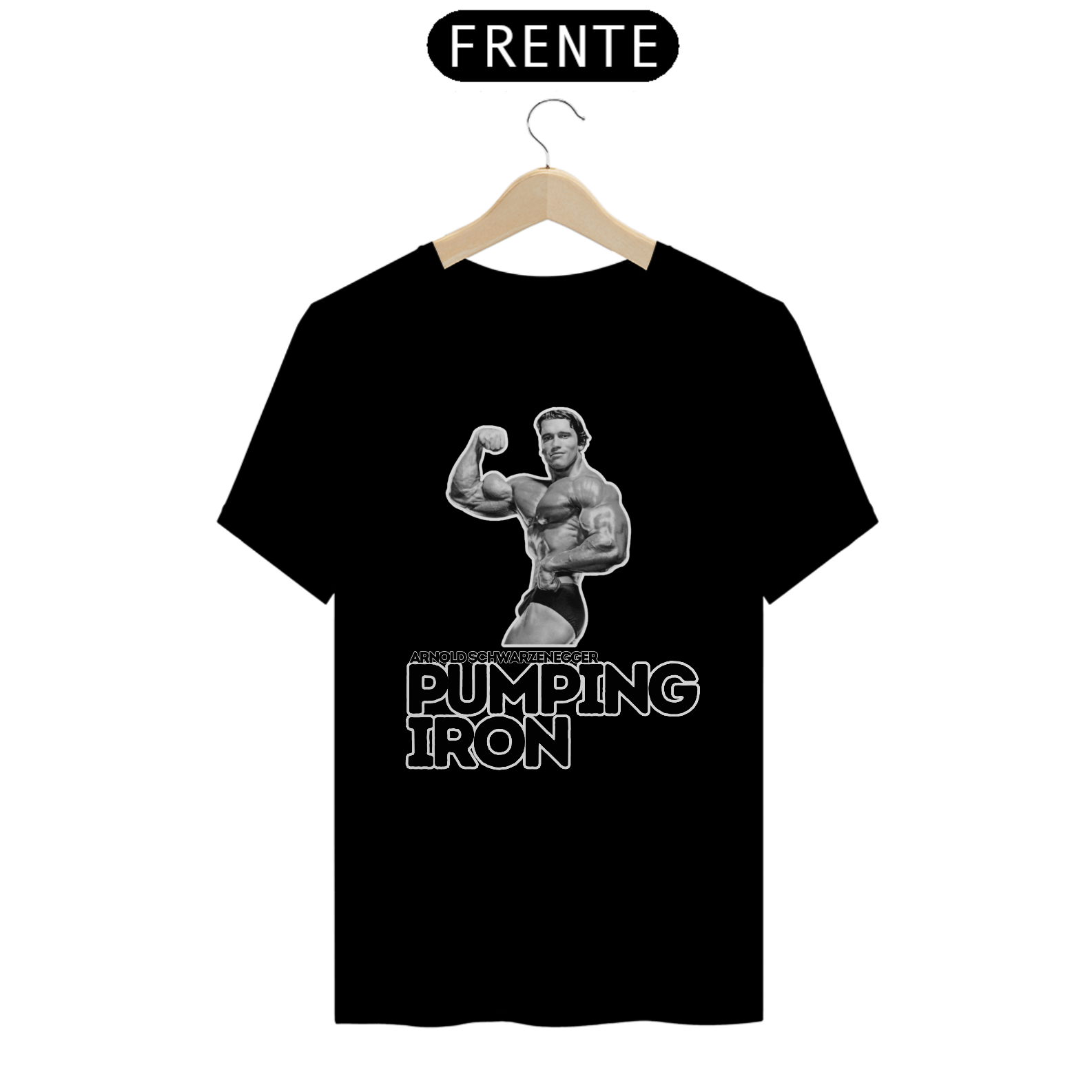 Camiseta Pumping Iron escura