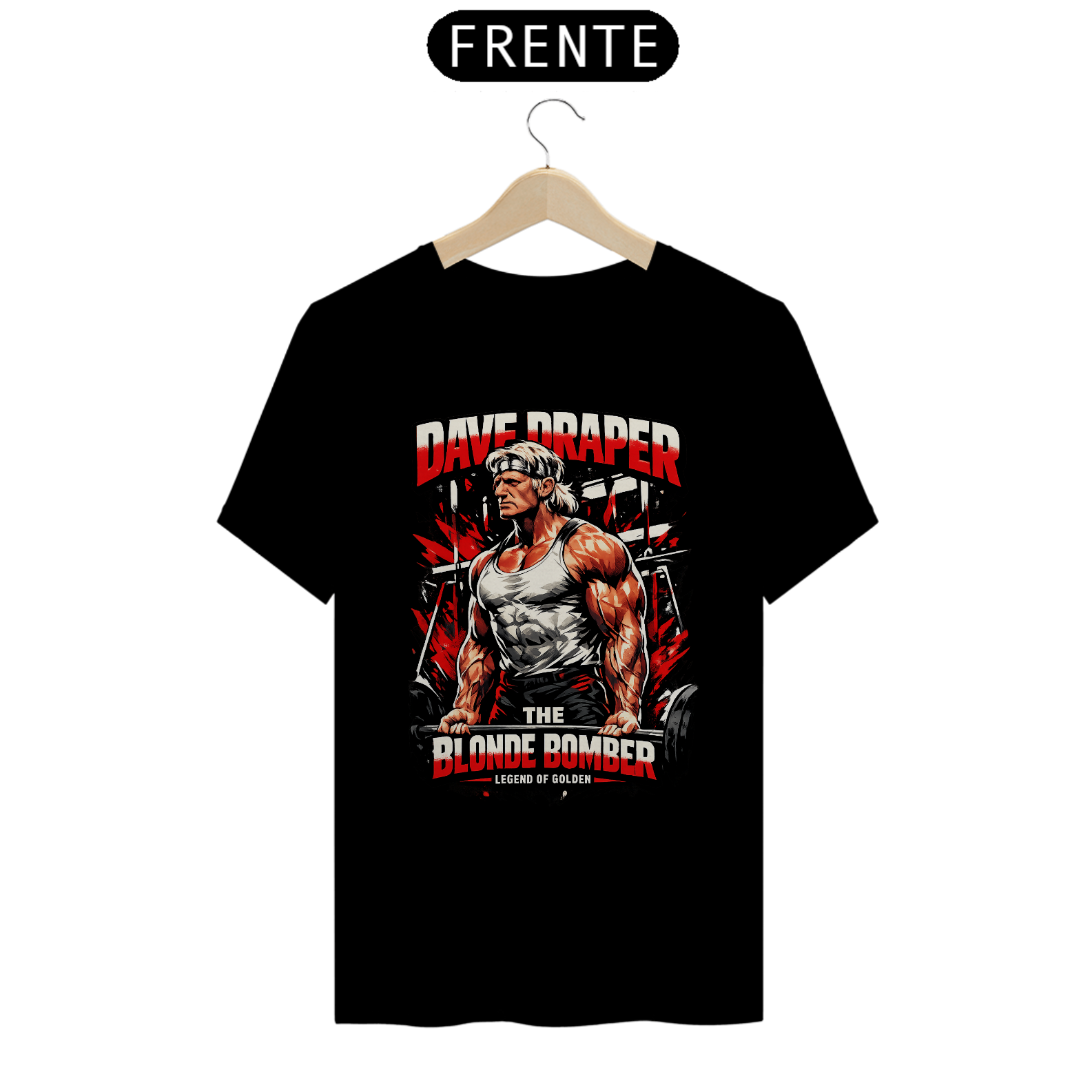 camisa Dave Draper Legend of Golden Era