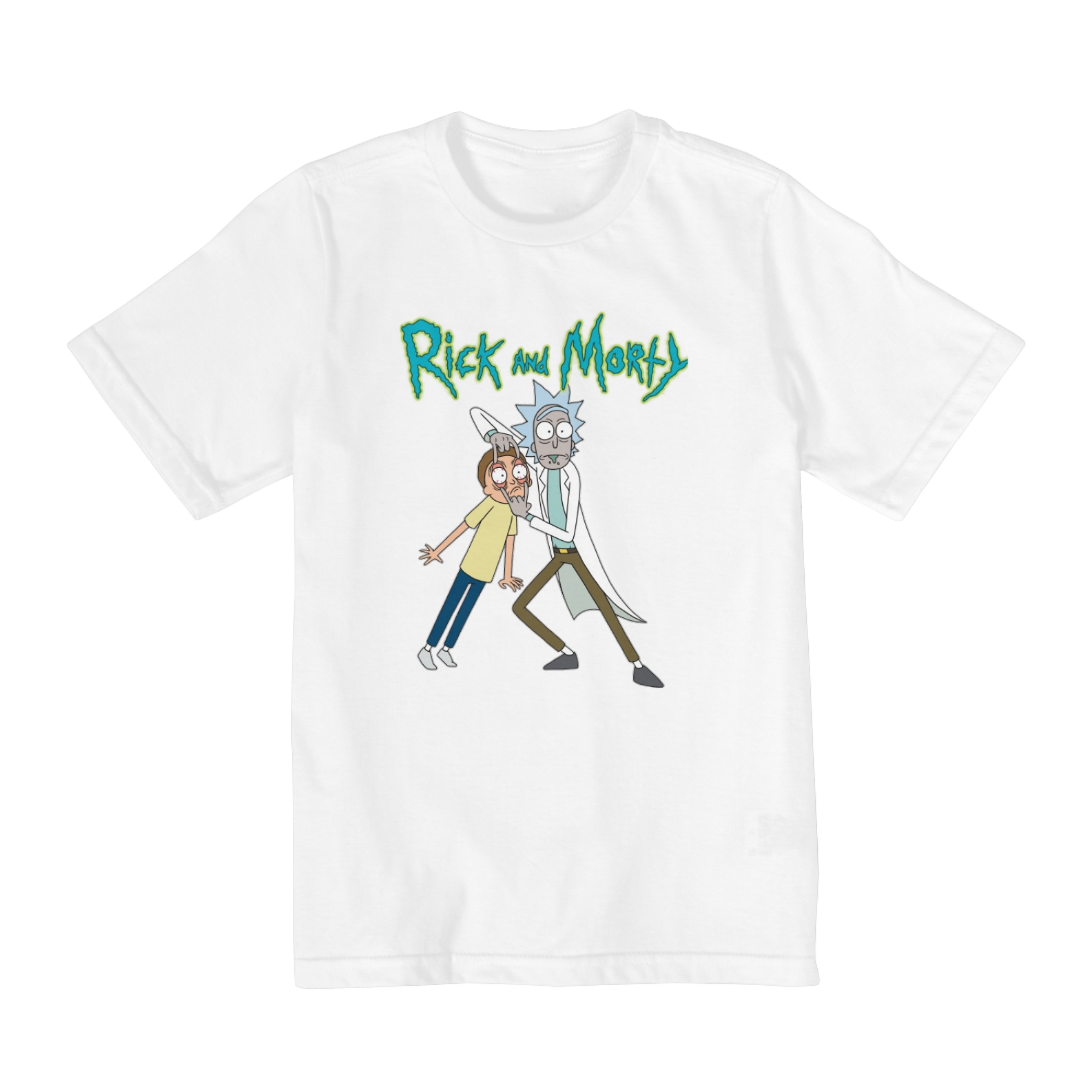 Camiseta infantil Rick and Morty 
