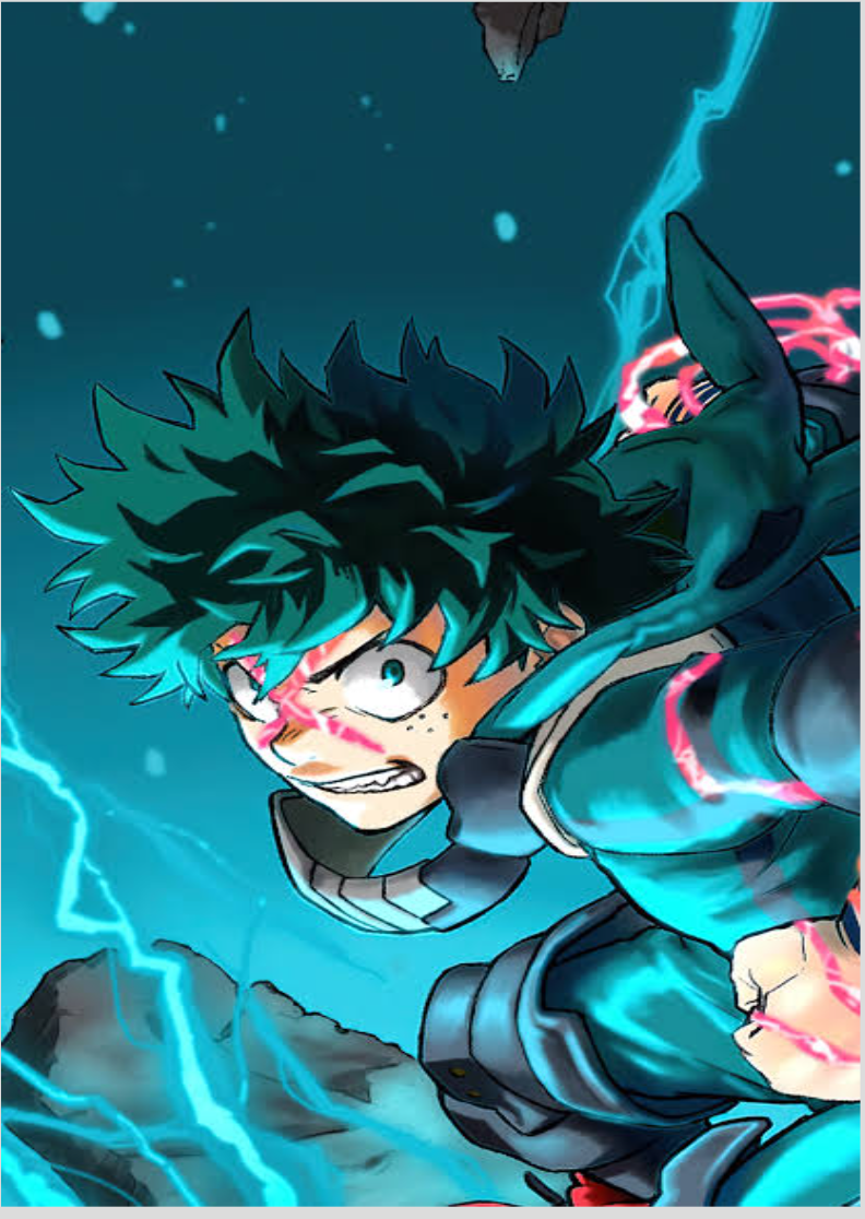 Nome do produto: Quadro/poster izuku midoriya boku no hero