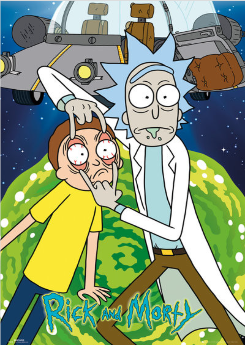 Quadro Rick and Morty