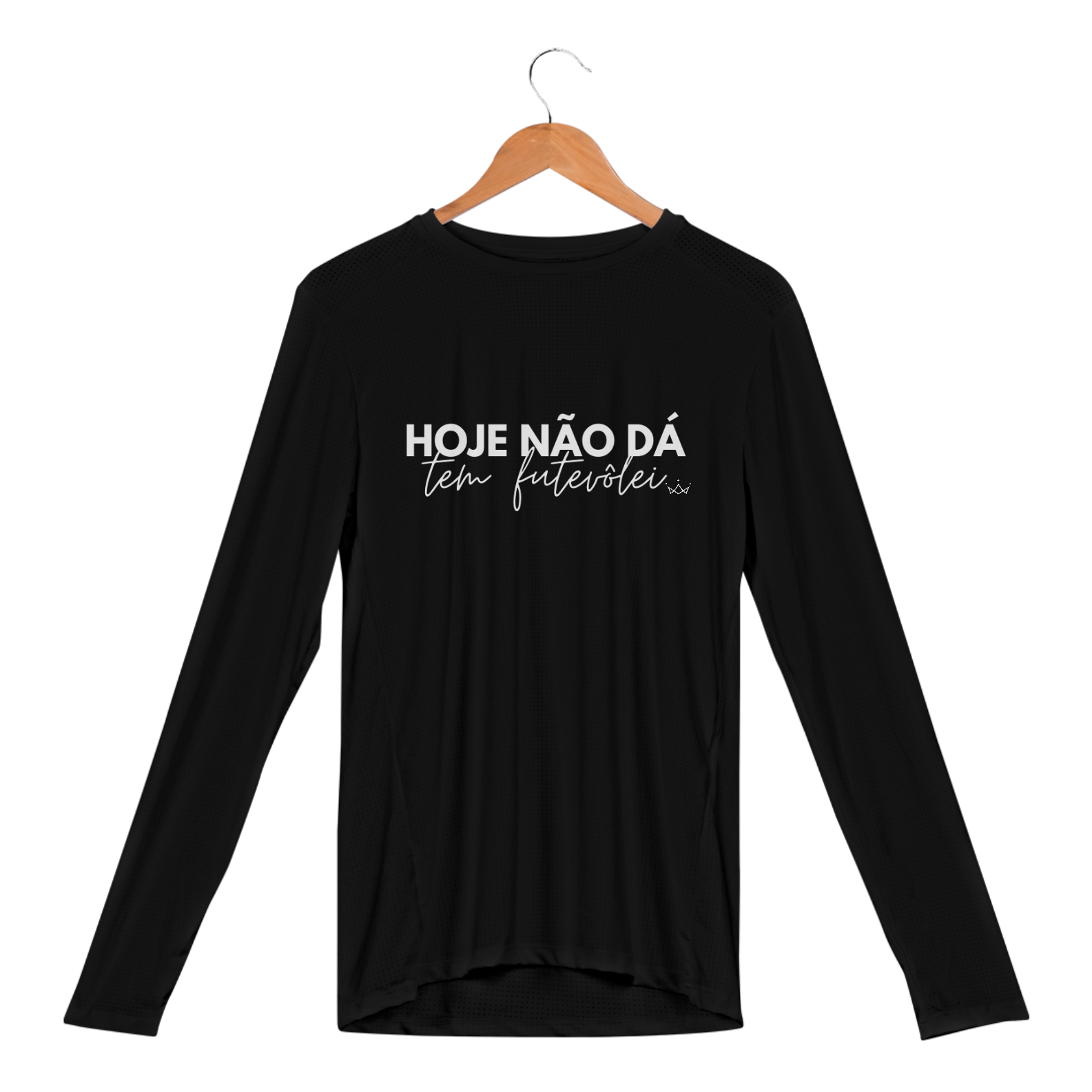 Camisa Fut Manga Longa hoje não da 