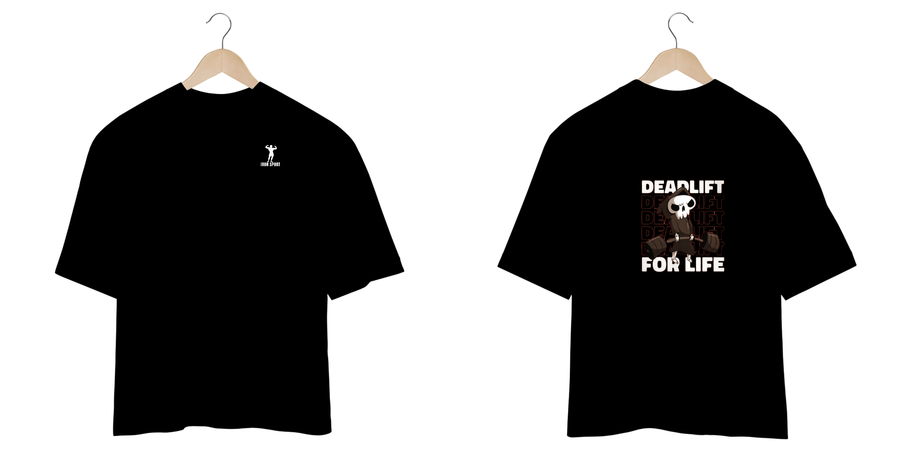 Camisa Oversized Deadlift for life