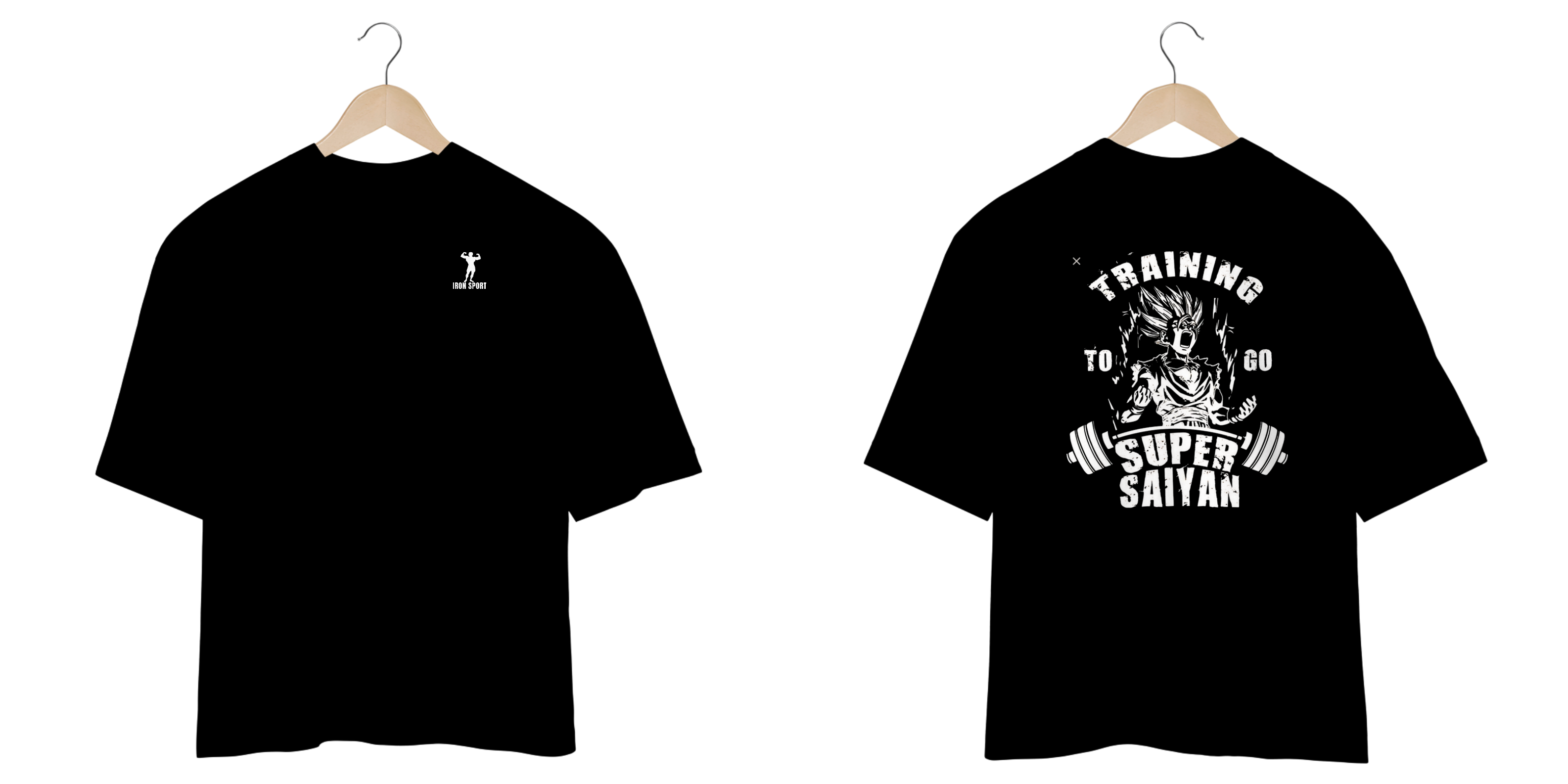Camisa Oversized Training Super Saiyan