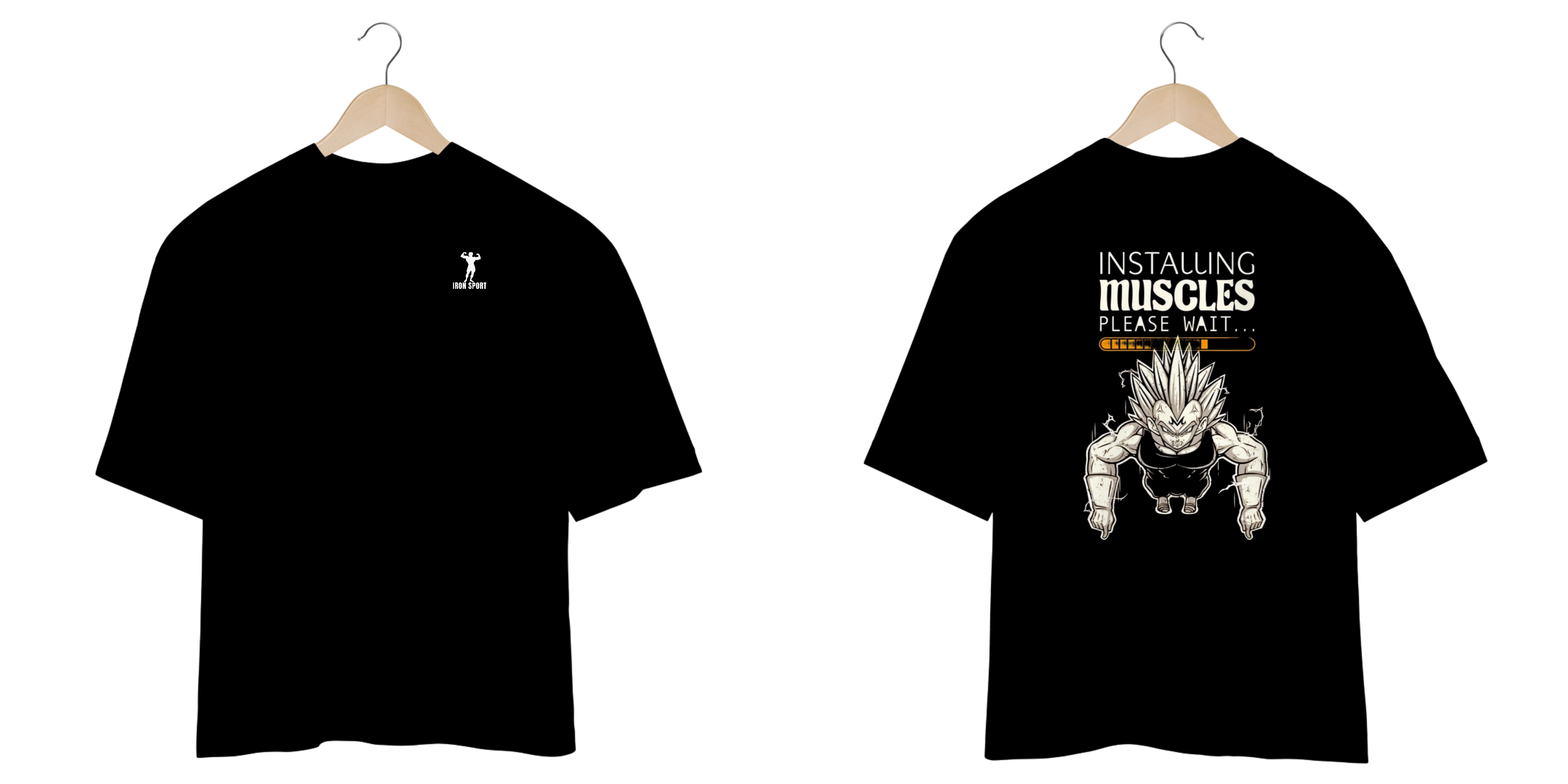 Camisa Oversized Installing Muscles