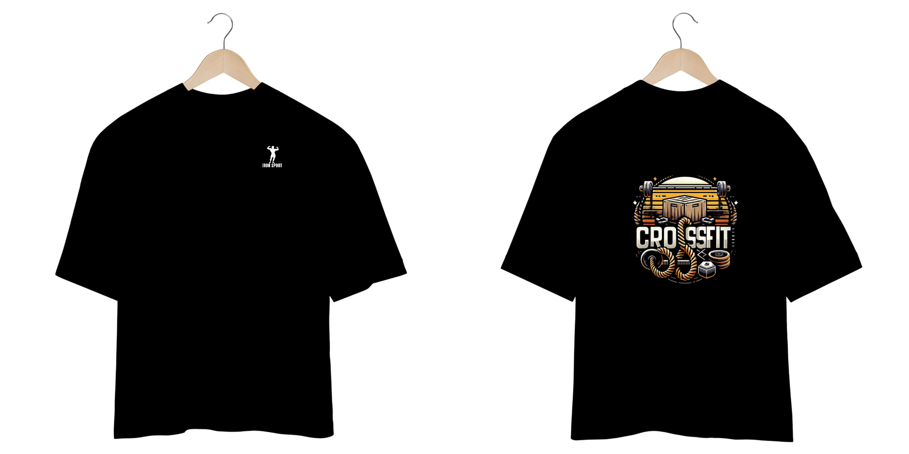 Camisa Oversized Crossfit