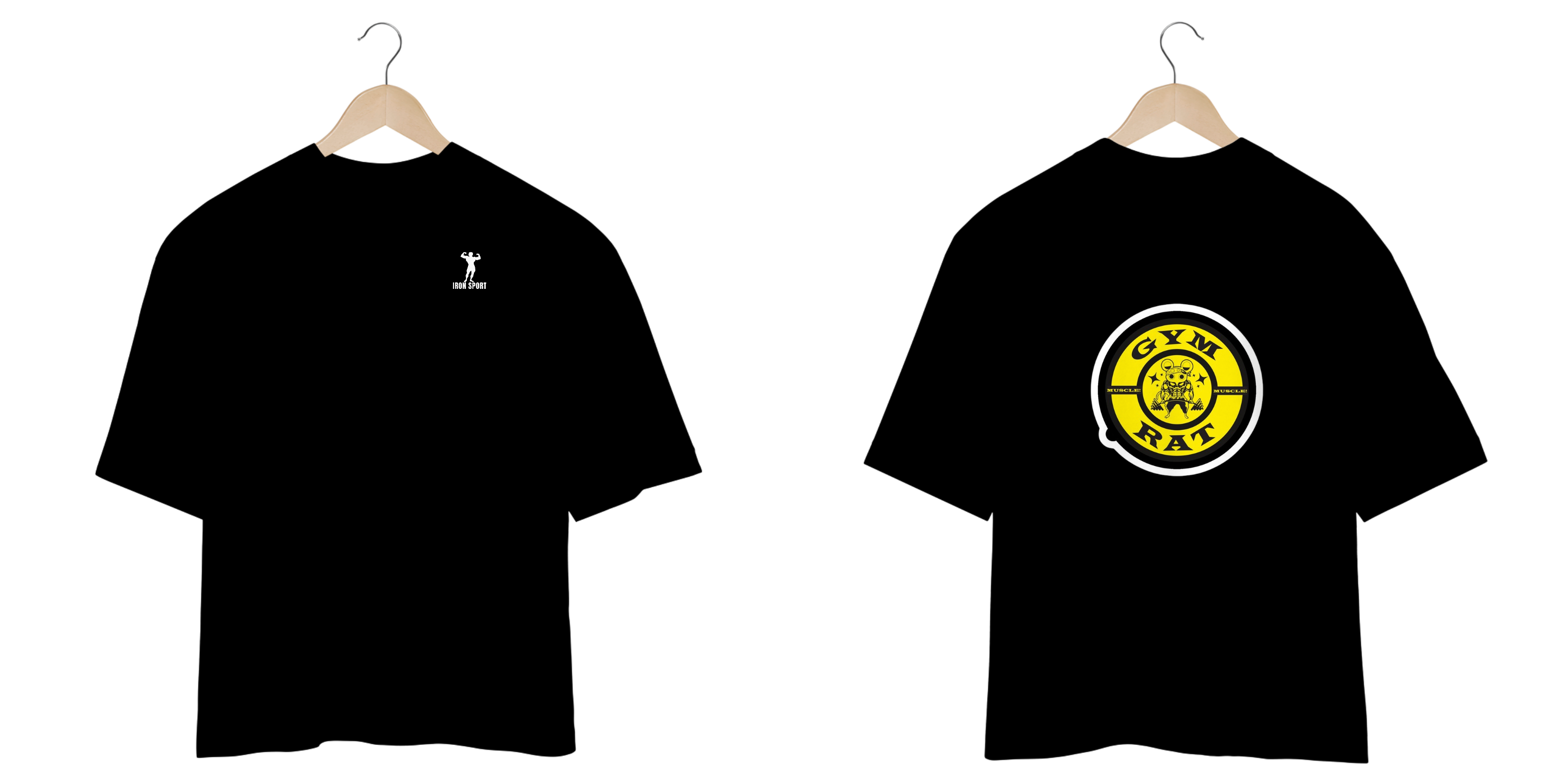 Camisa Oversized Gym Rat 