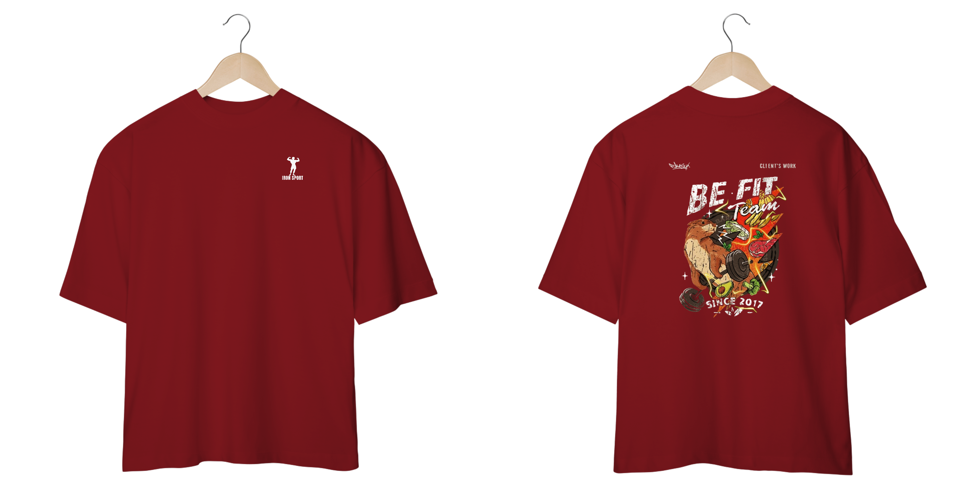 Camisa Oversized Be Fit Team 