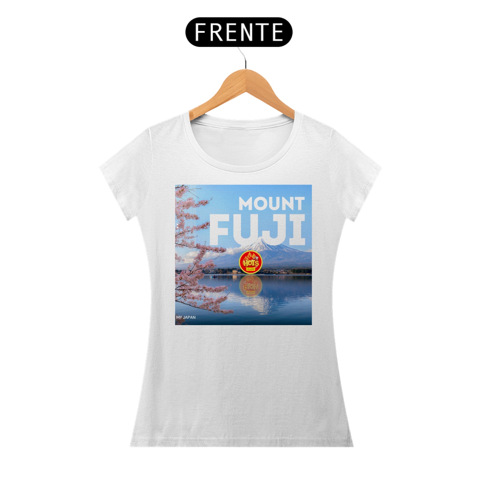 CAMISA HOTS SUSHI MOUNT FUJI