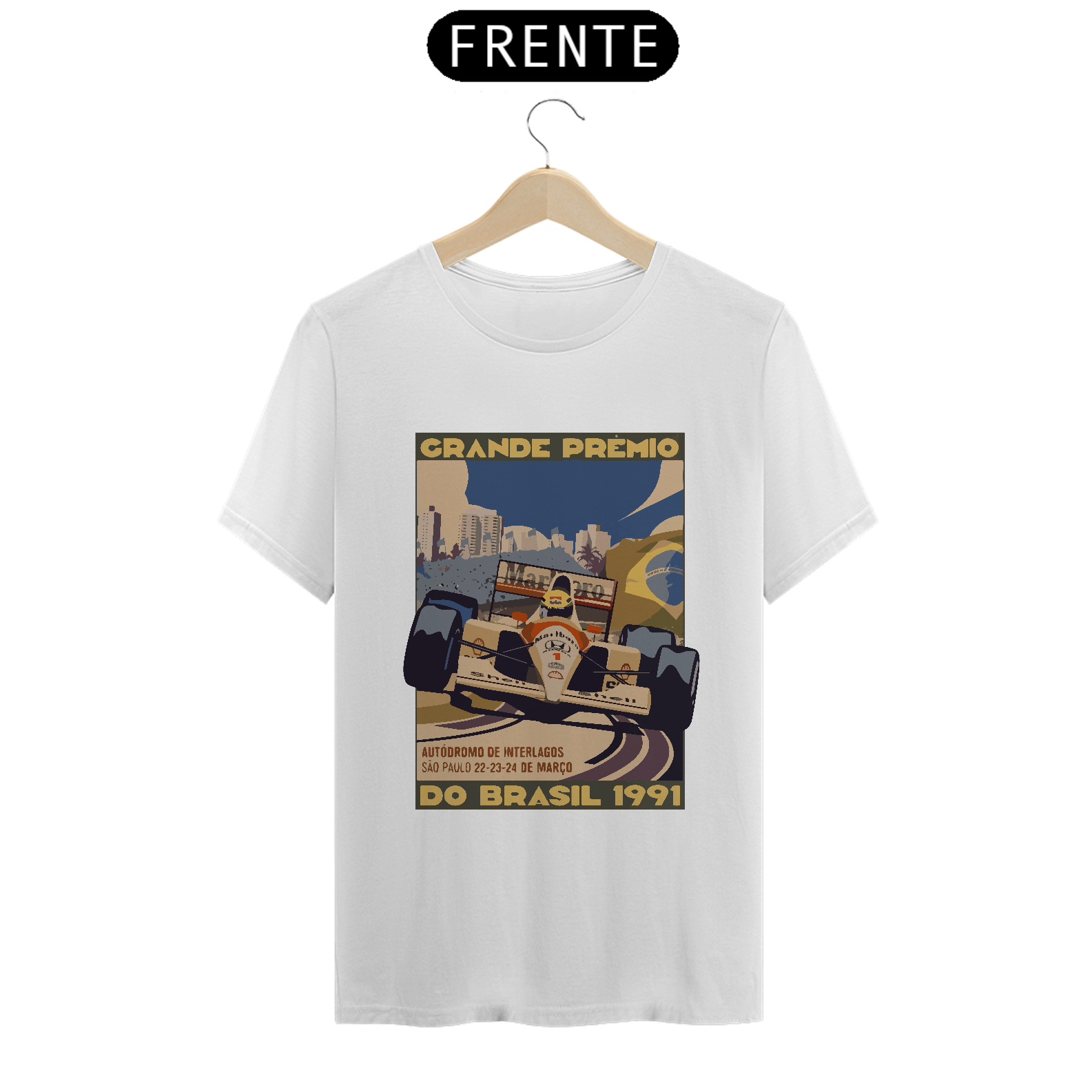 Camiseta GP Brasil 91