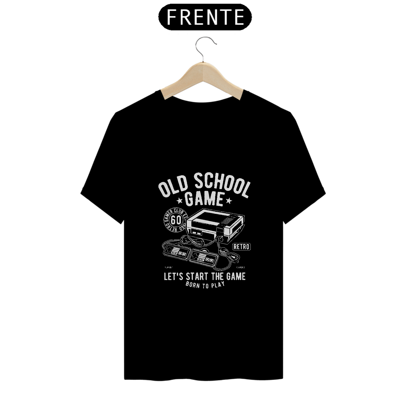 Camiseta Old School Game