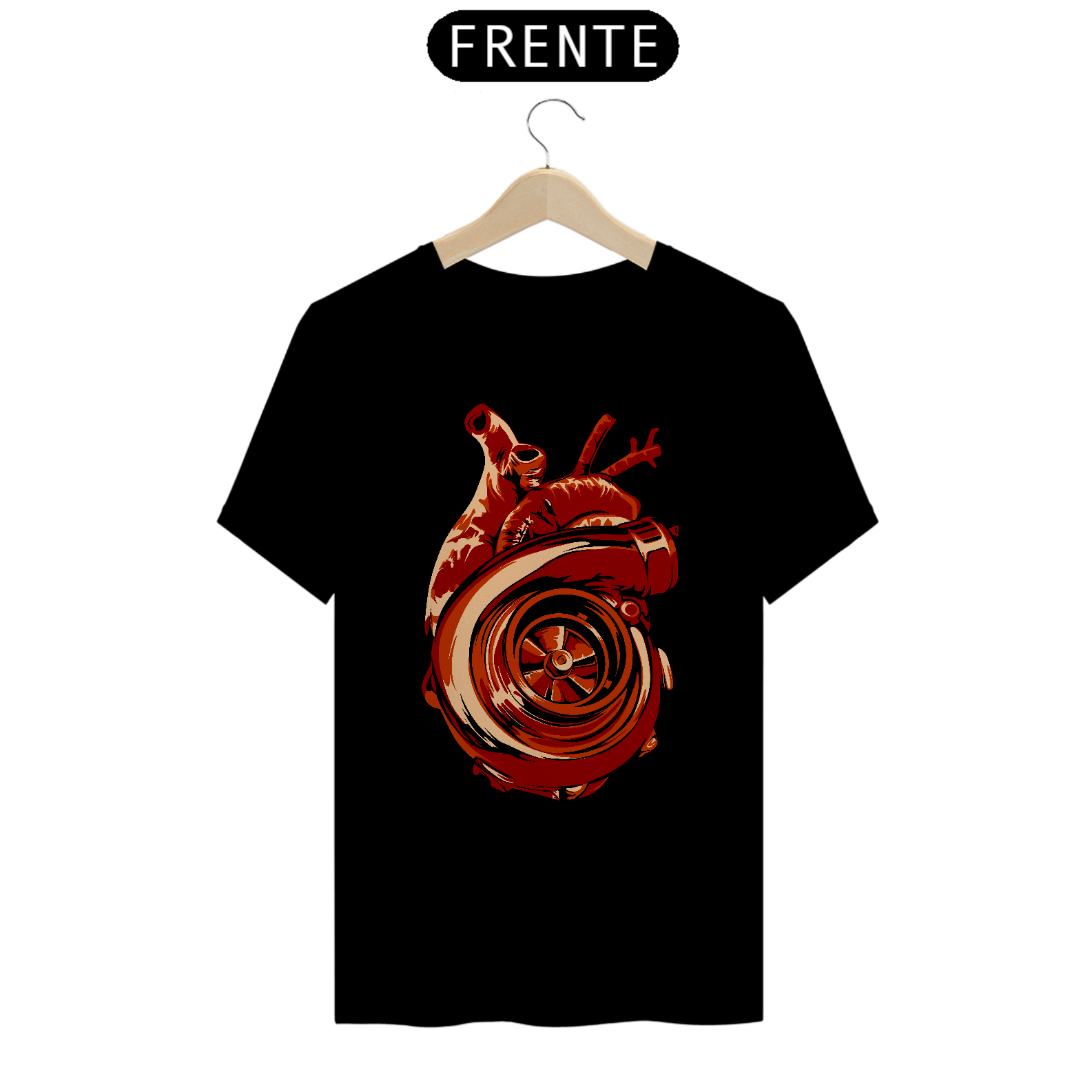 Camiseta Coração Turbo